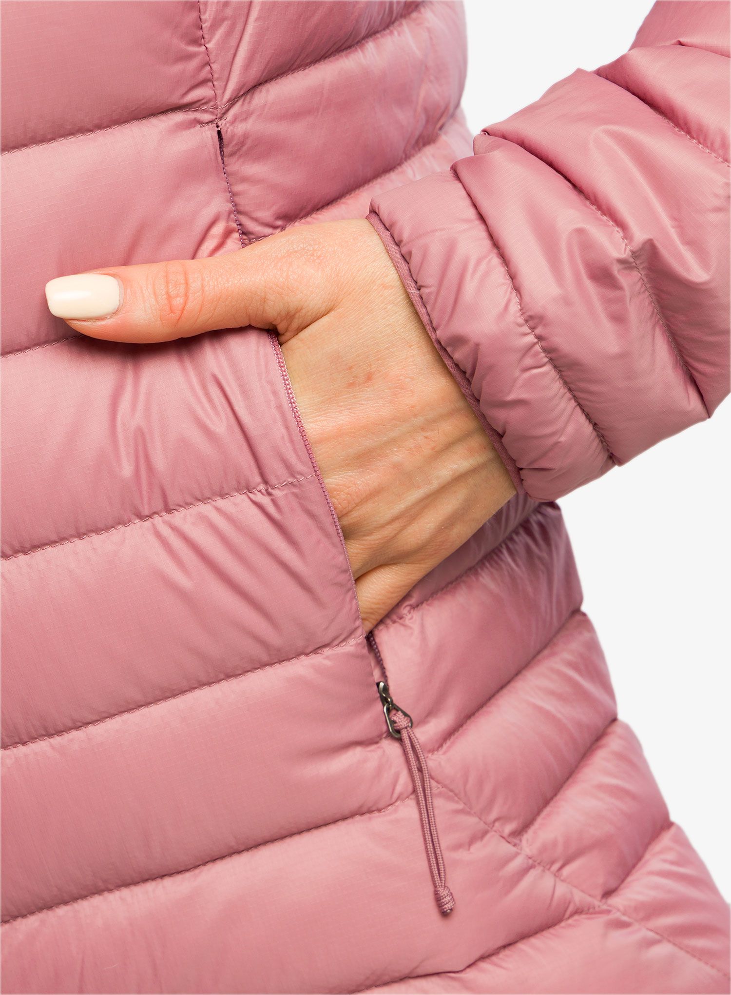 Ženska puhovka Patagonia Down Sweater - evening mauve