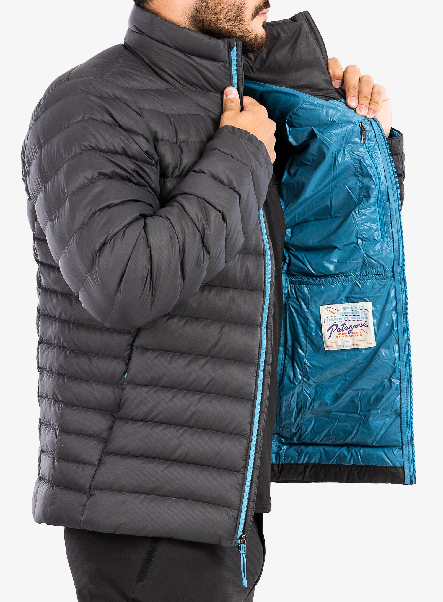 Puhovka Patagonia Down Sweater - forge grey