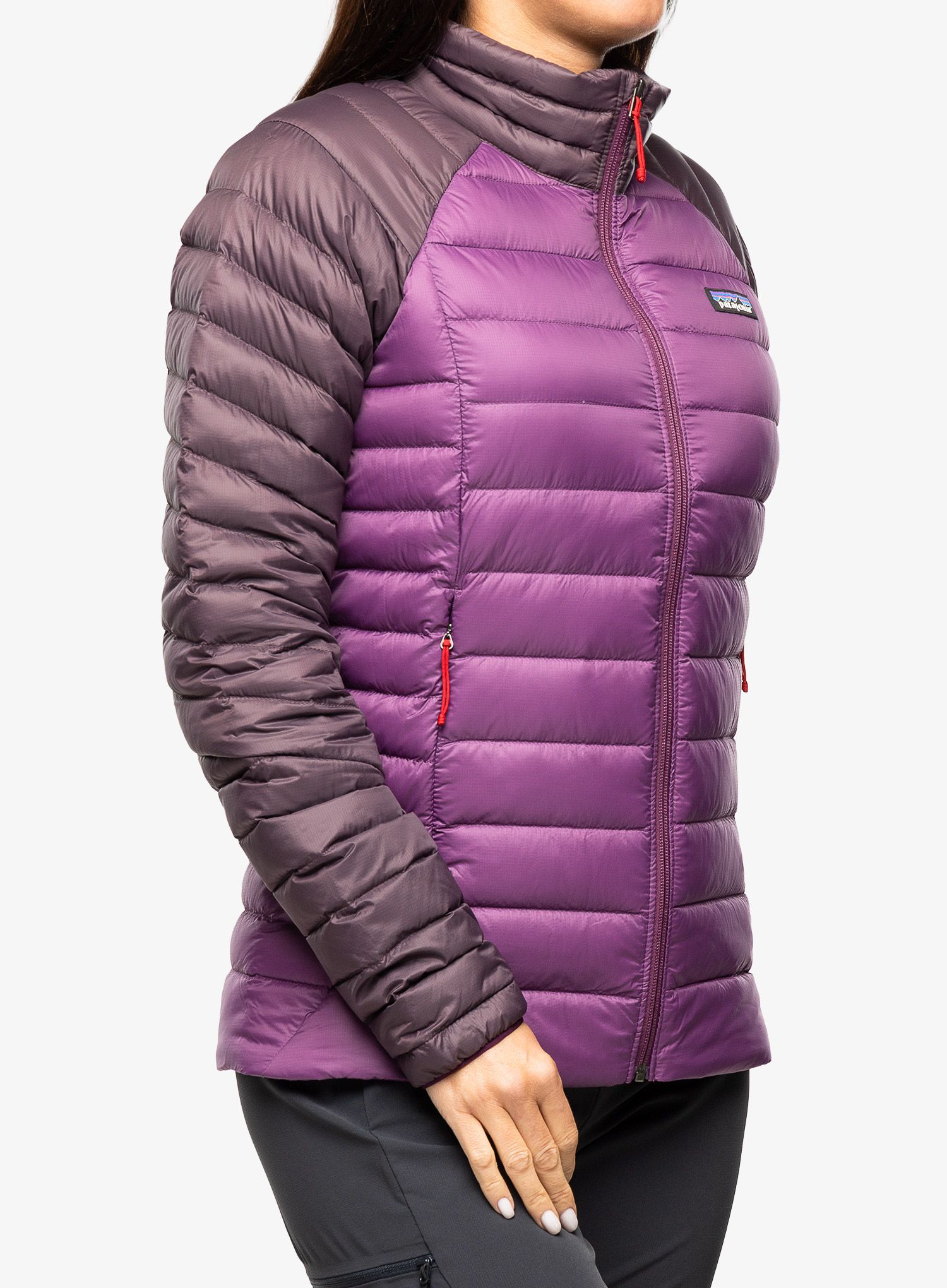 Puhovka ženska Patagonia Down Sweater - night plum