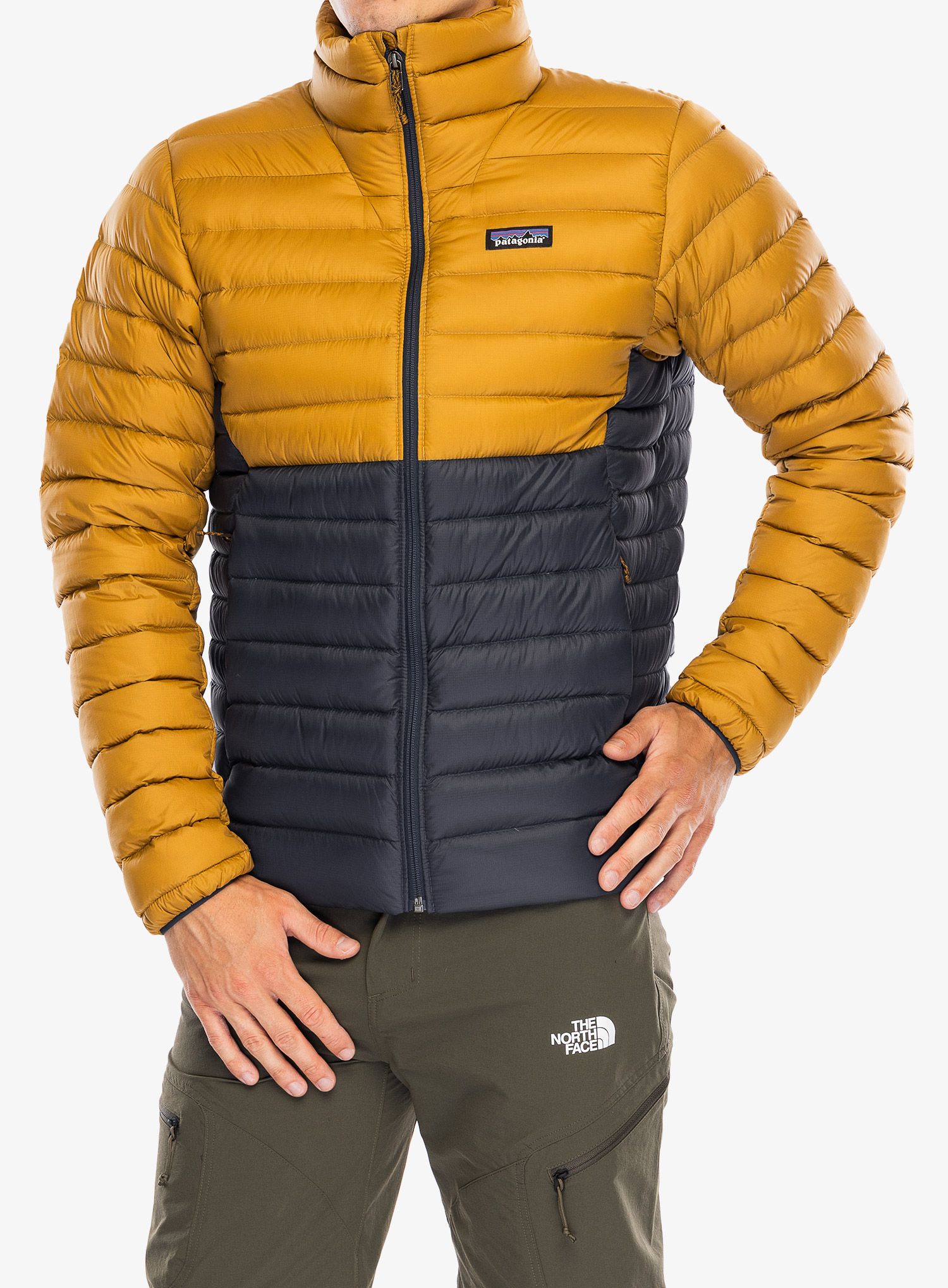 Puhovka Patagonia Down Sweater - raptor brown