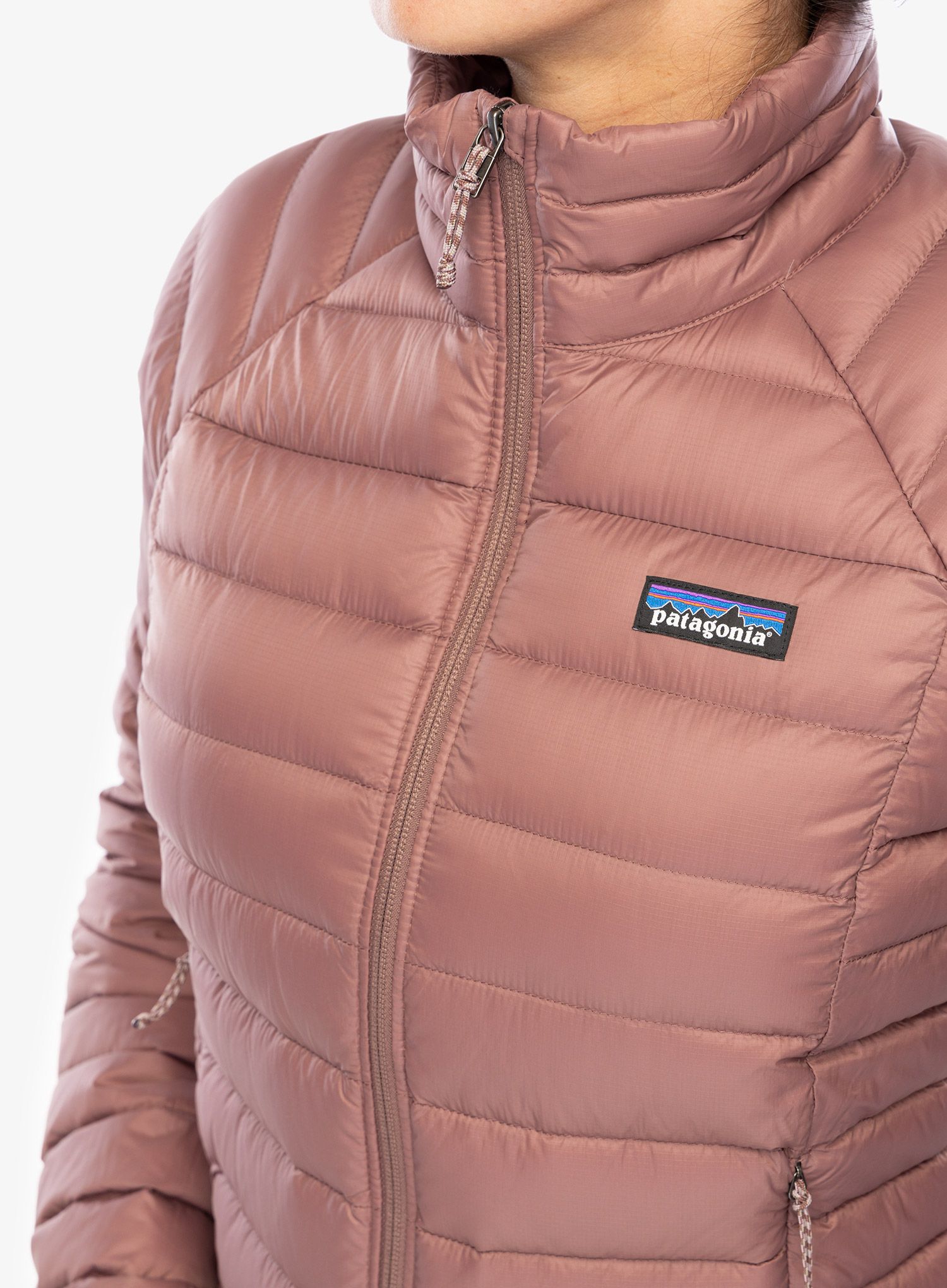 Ženska puhovka Patagonia Down Sweater - dulse mauve