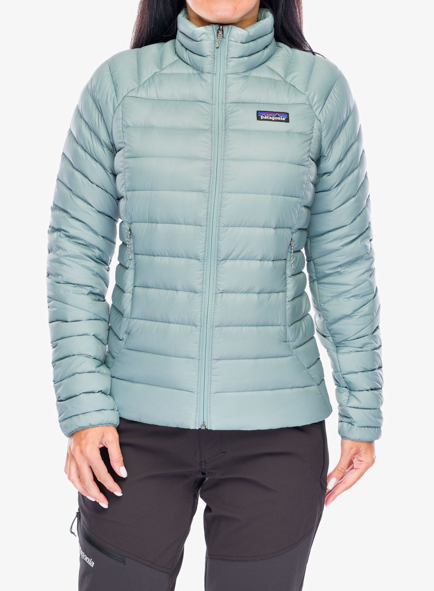 Ženska puhovka Patagonia Down Sweater - thermal blue