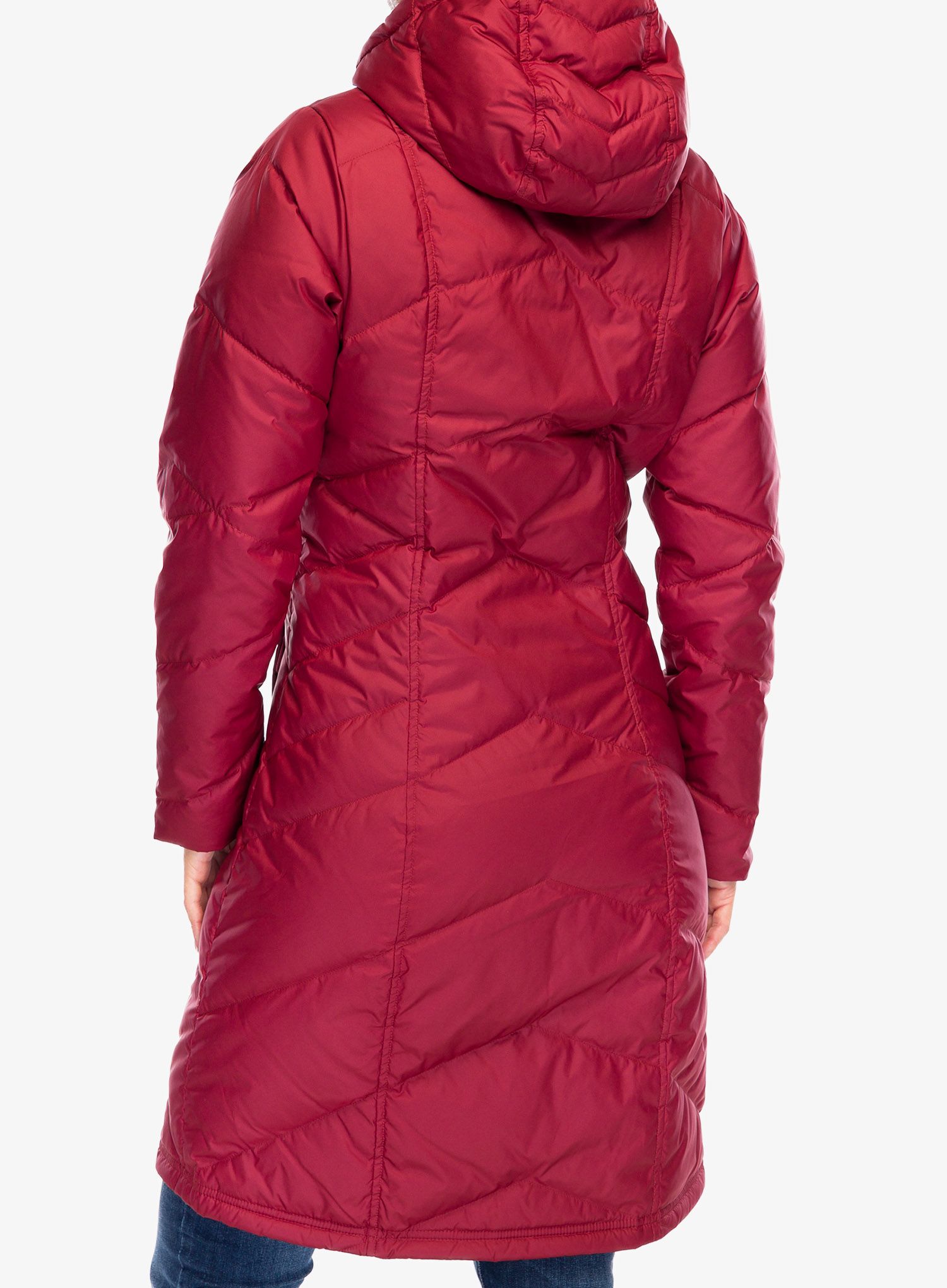 Ženski plašč Patagonia Down With It Parka - oxide red