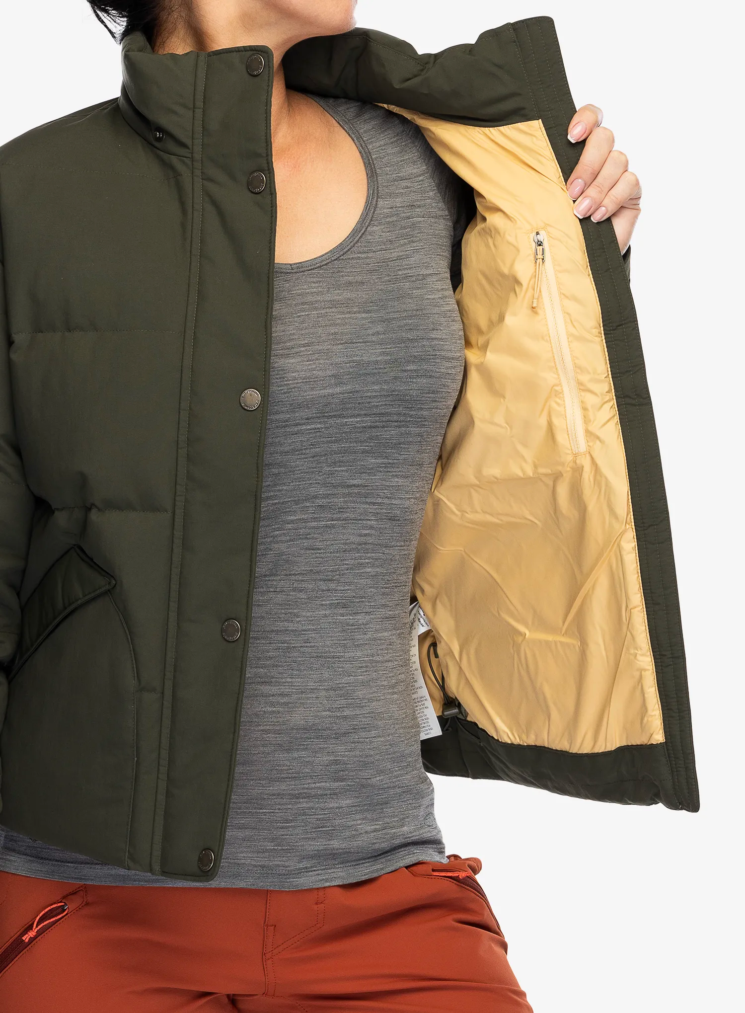 Ženska puhovka Patagonia Downdrift Jacket - pine needle green