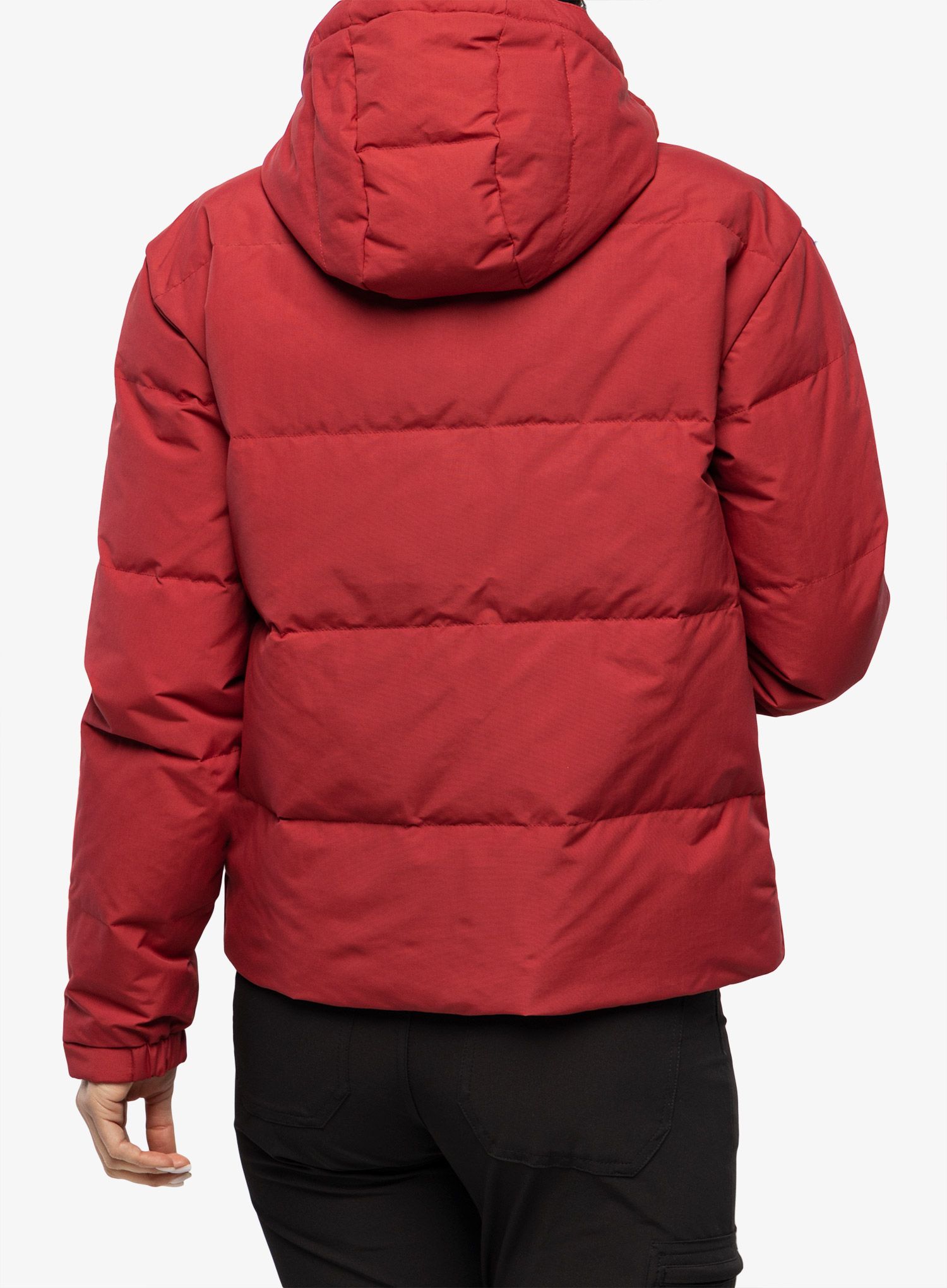 Ženska puhovka Patagonia Downdrift Jacket - wax red