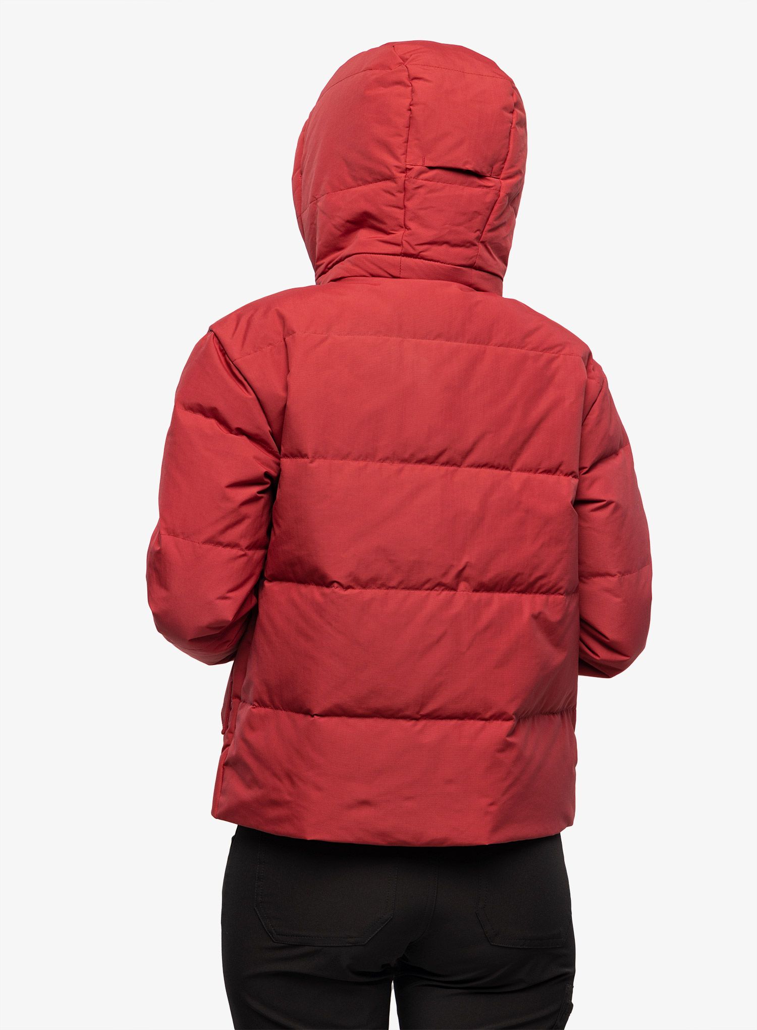 Ženska puhovka Patagonia Downdrift Jacket - wax red