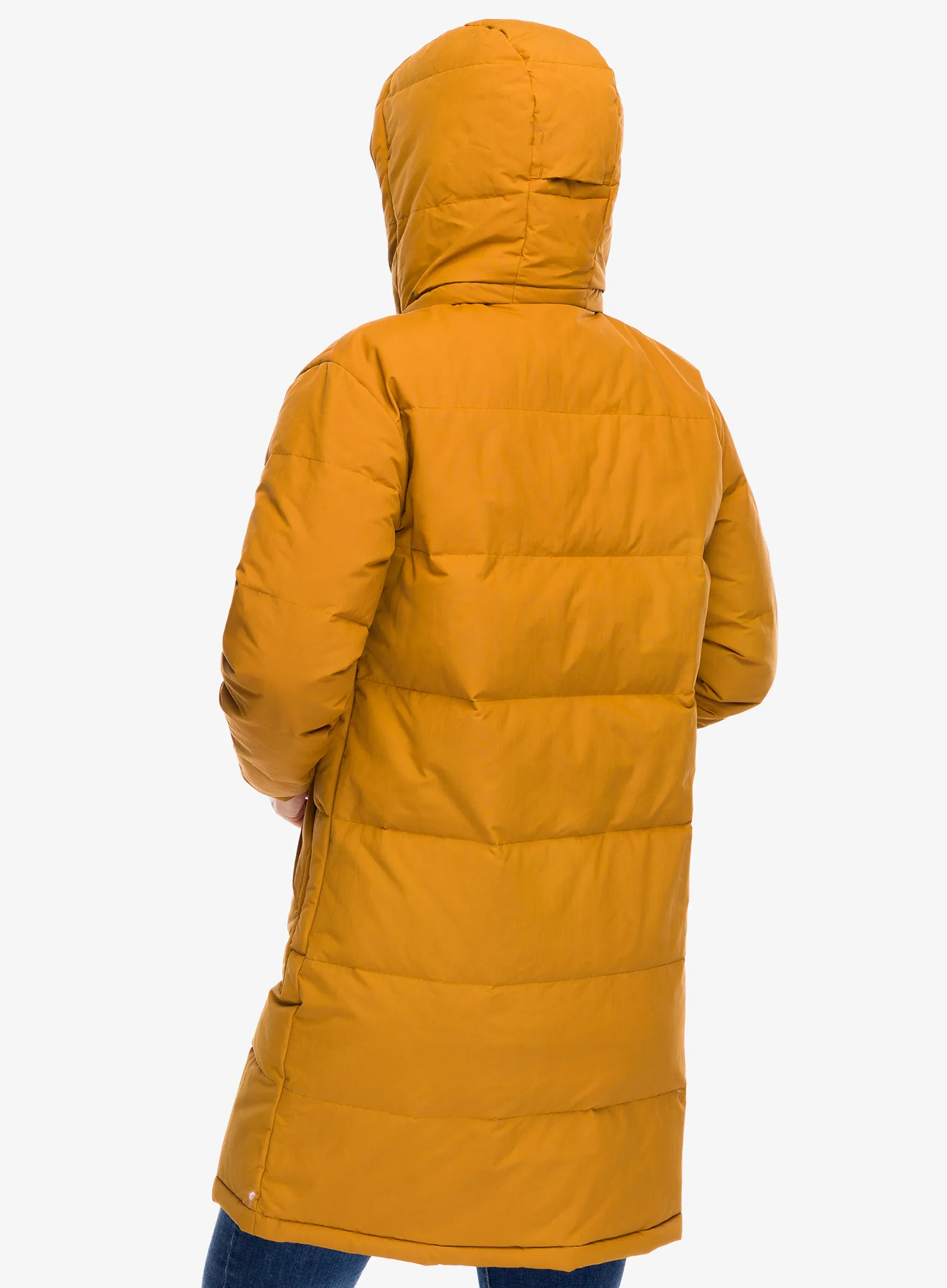 Puhast plašč Patagonia Downdrift Parka - shelter brown