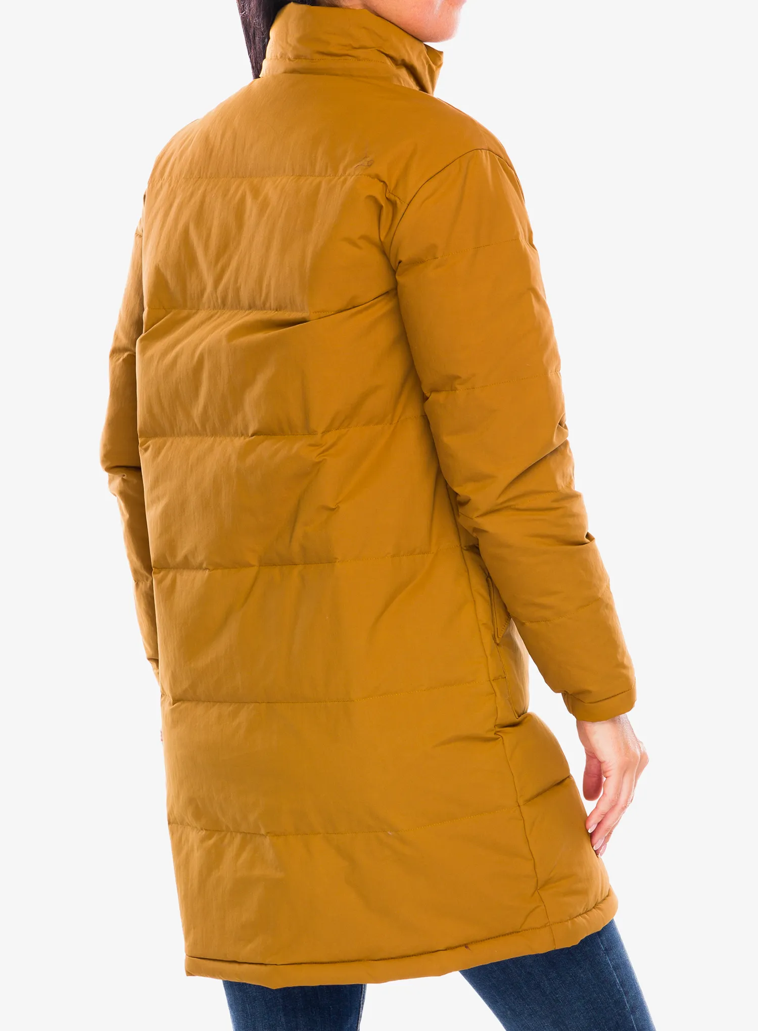 Puhast plašč Patagonia Downdrift Parka - shelter brown