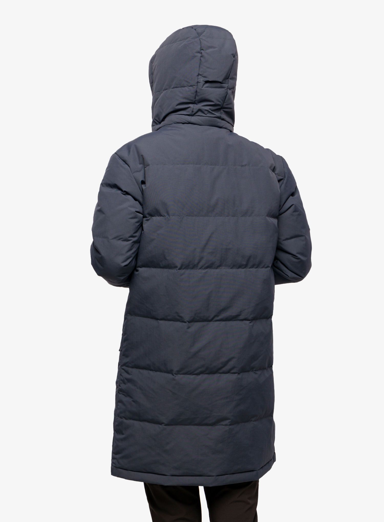 Puhast plašč Patagonia Downdrift Parka - smolder blue