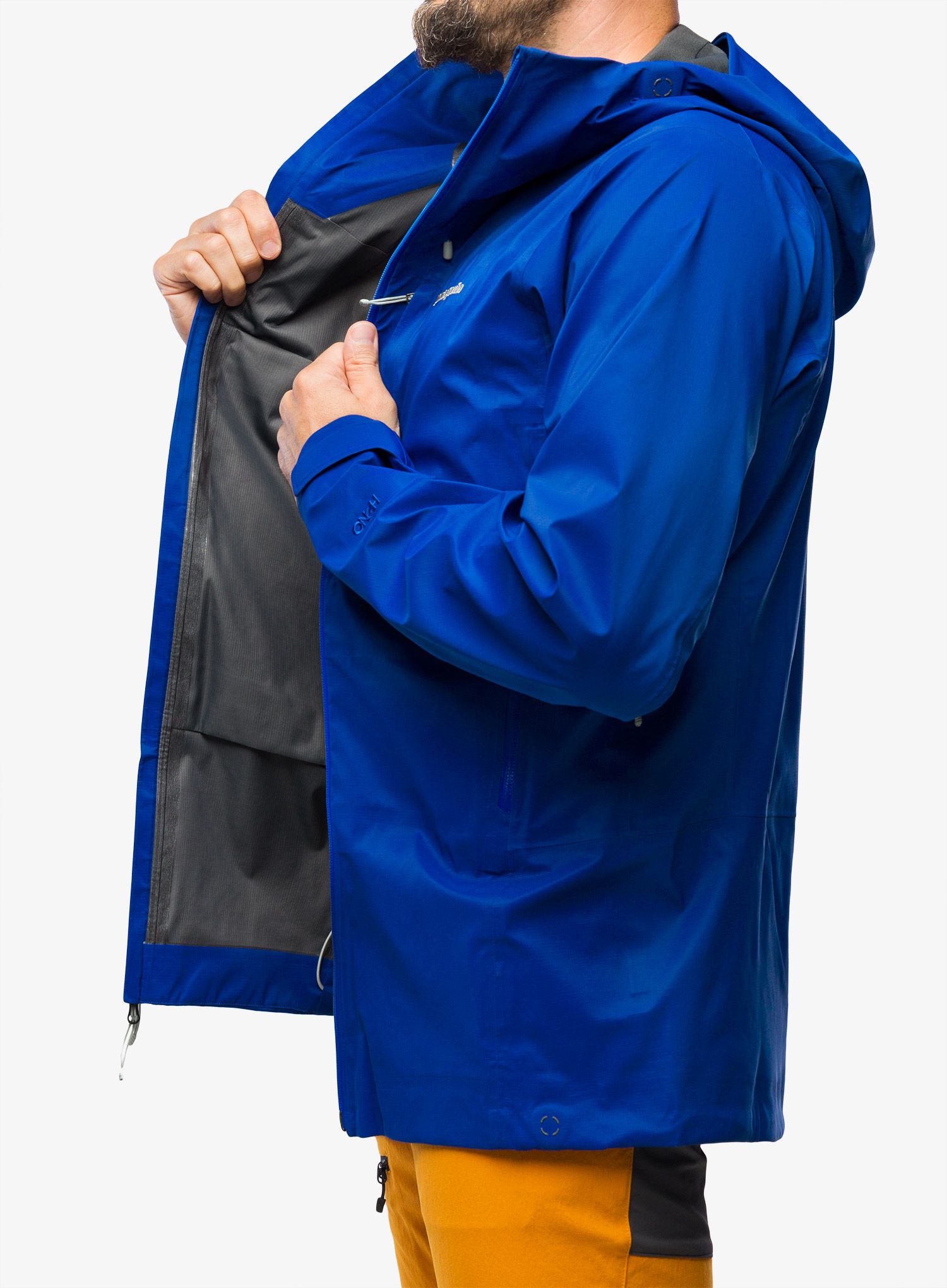 Nepremočljiva jakna Patagonia Dual Aspect Jacket - passage blue