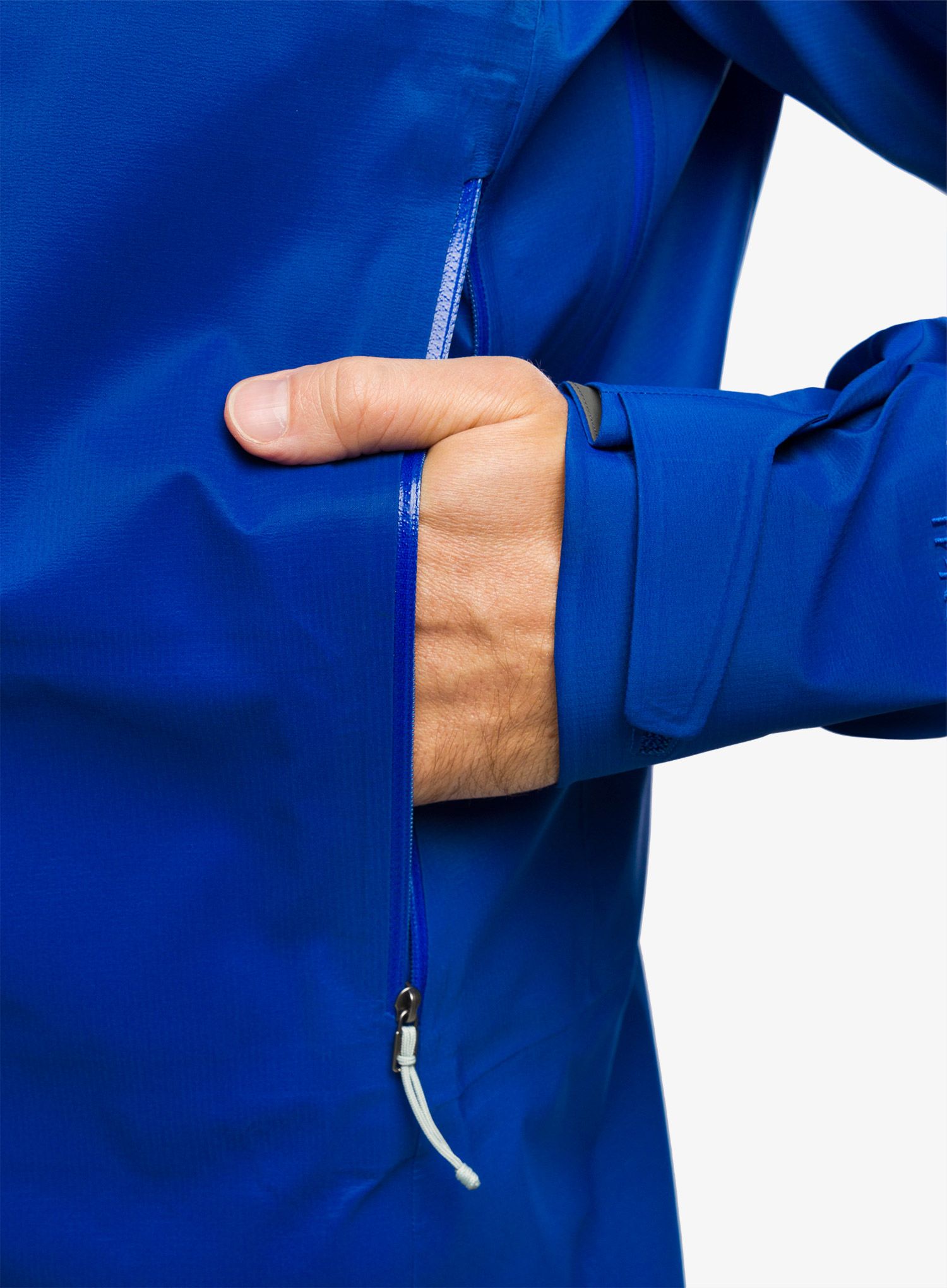 Nepremočljiva jakna Patagonia Dual Aspect Jacket - passage blue
