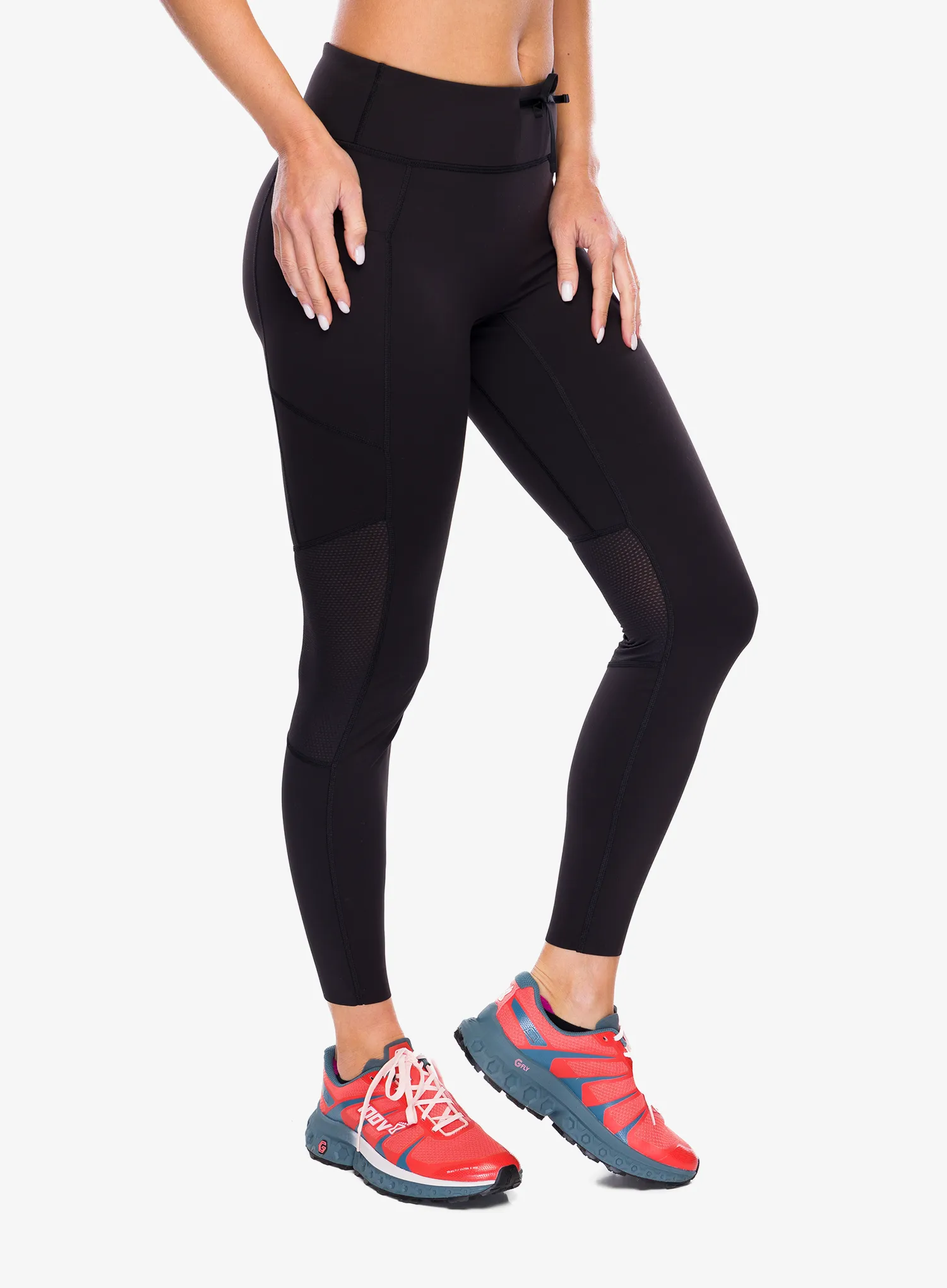 Ženske pajkice Patagonia Endless Run 7/8 Tights - black