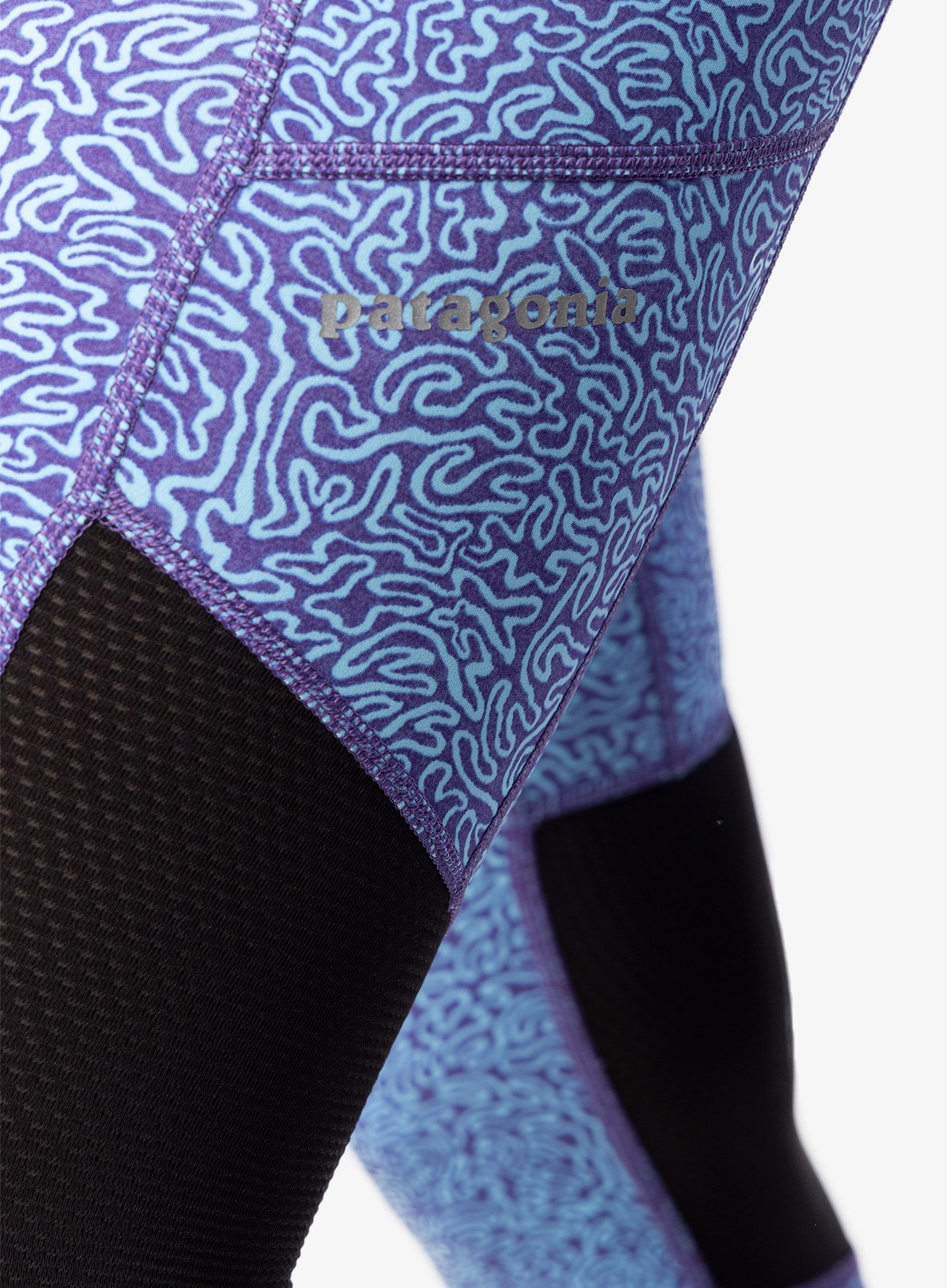 Ženske tekaške pajkice Patagonia Endless Run 7/8 Tights - perennial purple