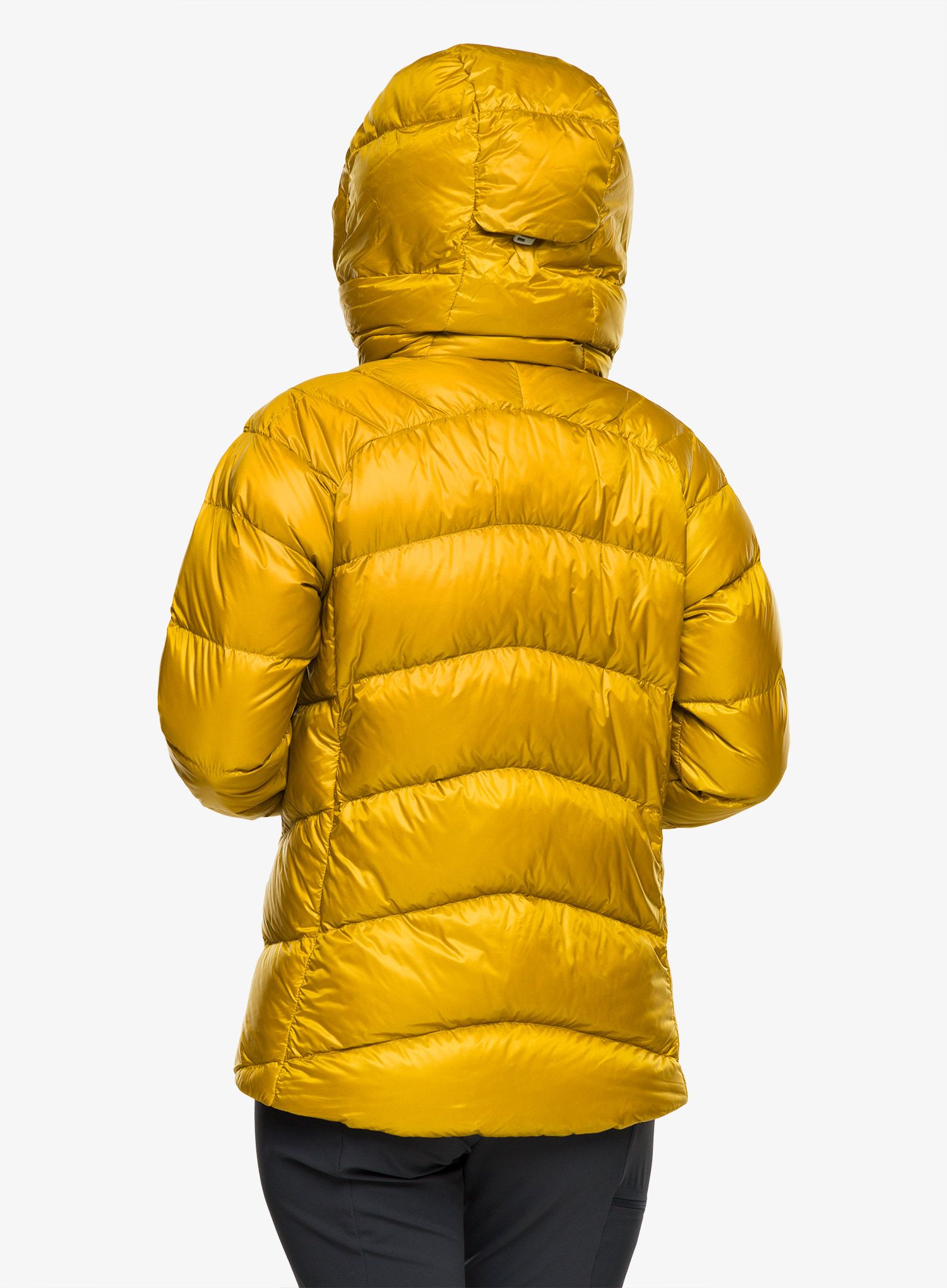 Ženska puhovka Patagonia Fitz Roy Down Hoody - cosmic gold