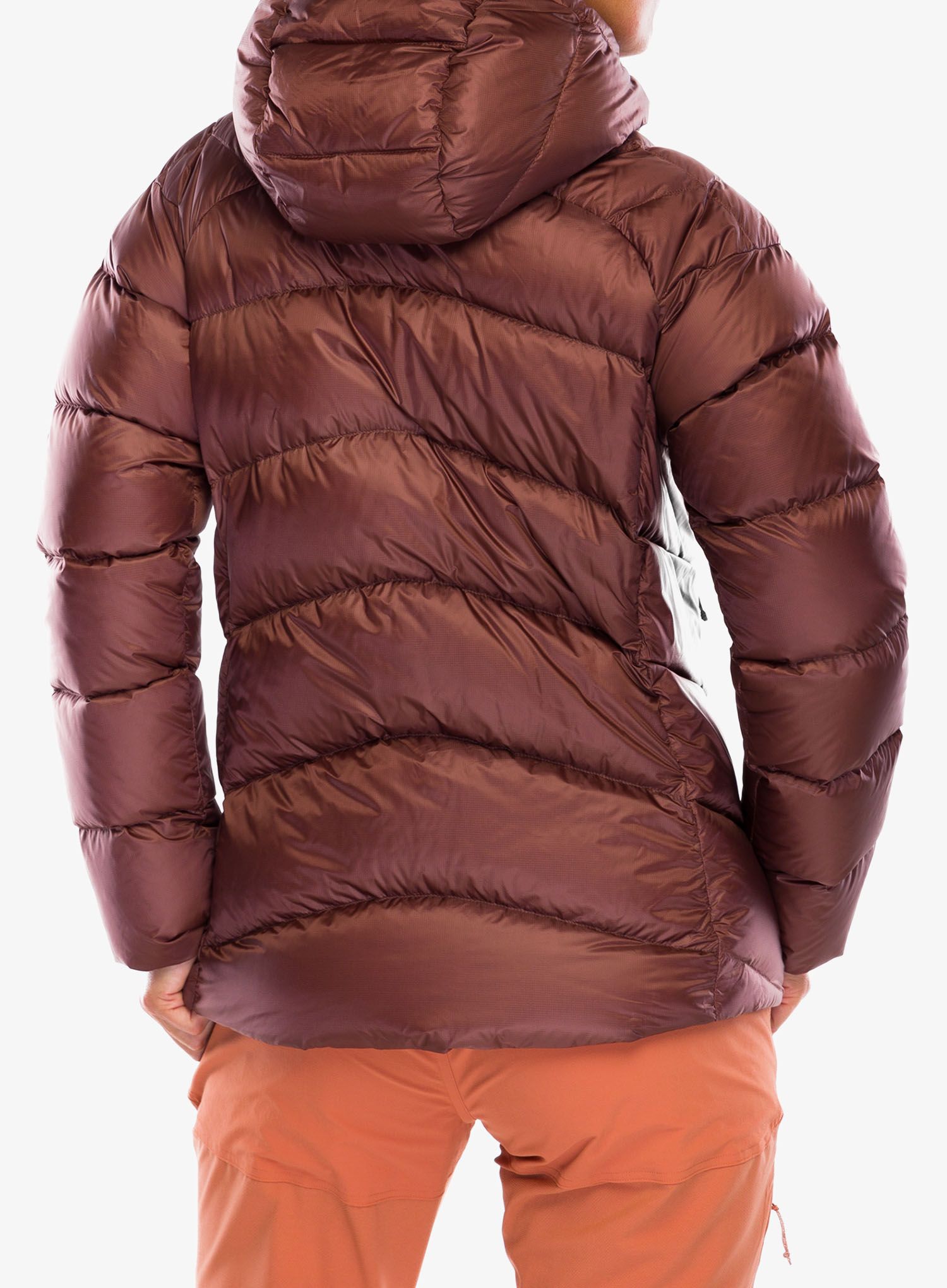 Ženska puhovka Patagonia Fitz Roy Down Hoody - dulse mauve