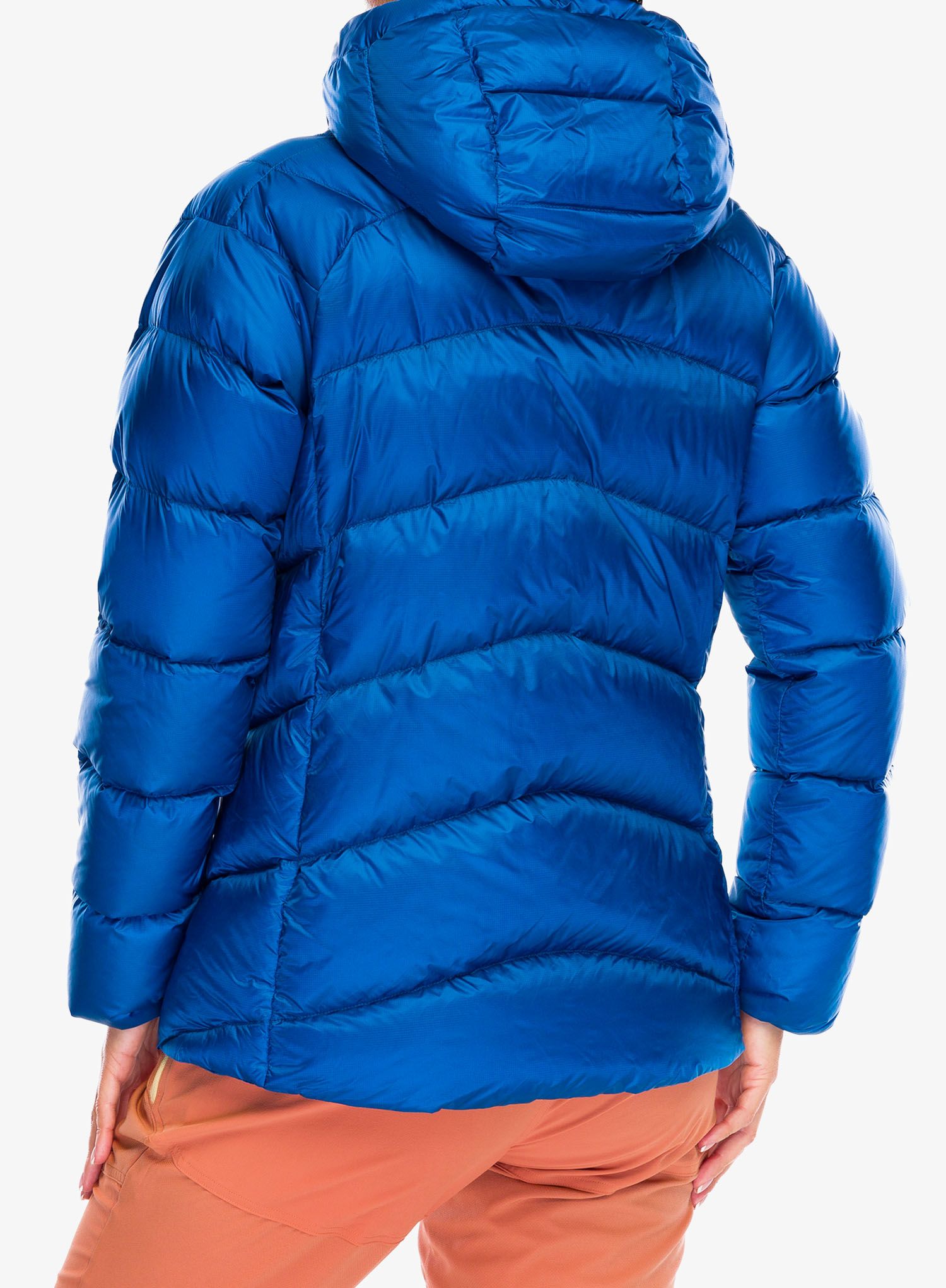 Ženska puhovka Patagonia Fitz Roy Down Hoody - endles blue