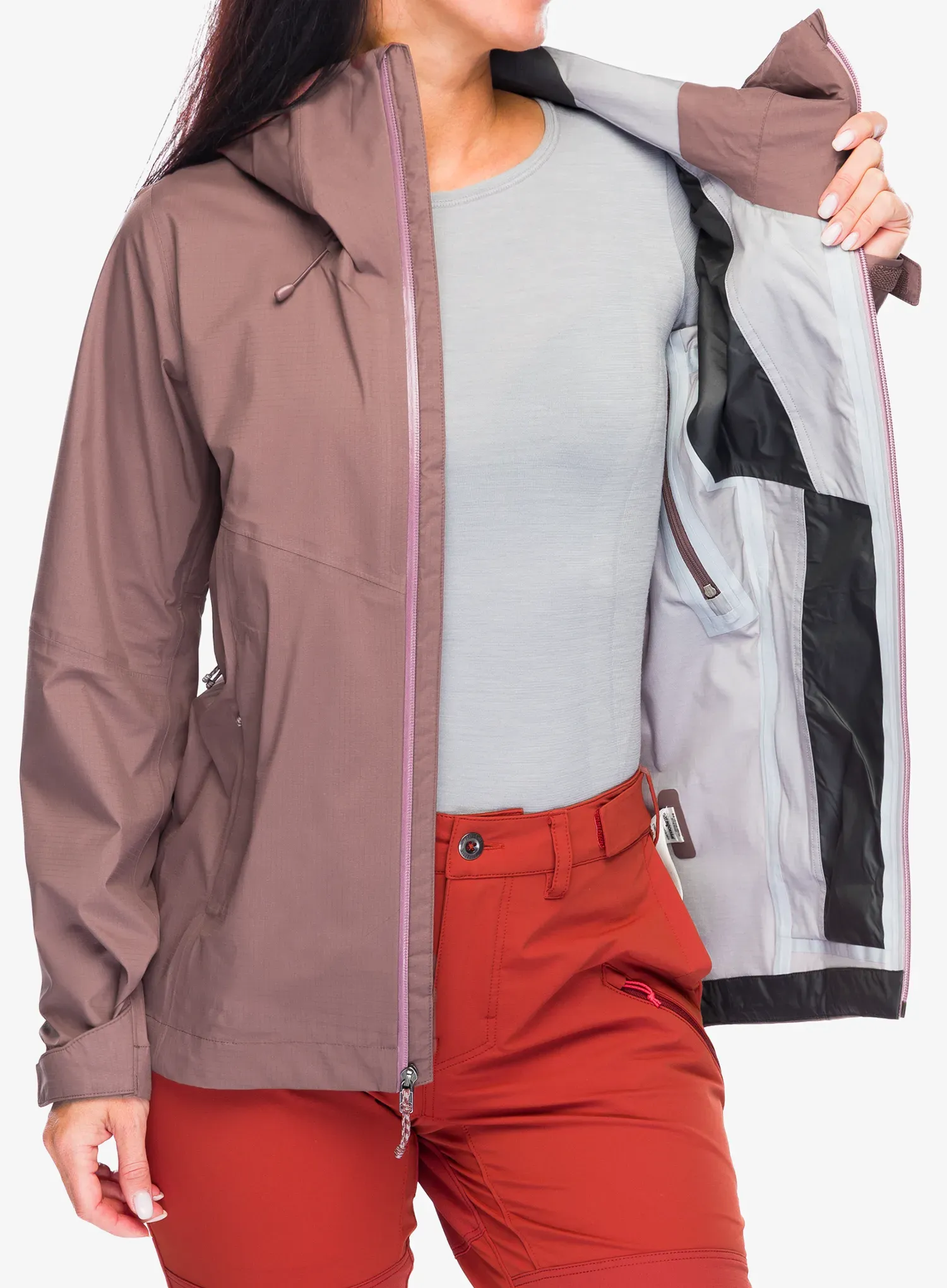 Ženska hardshell jakna Patagonia Granite Crest Jacket - dulse mauve