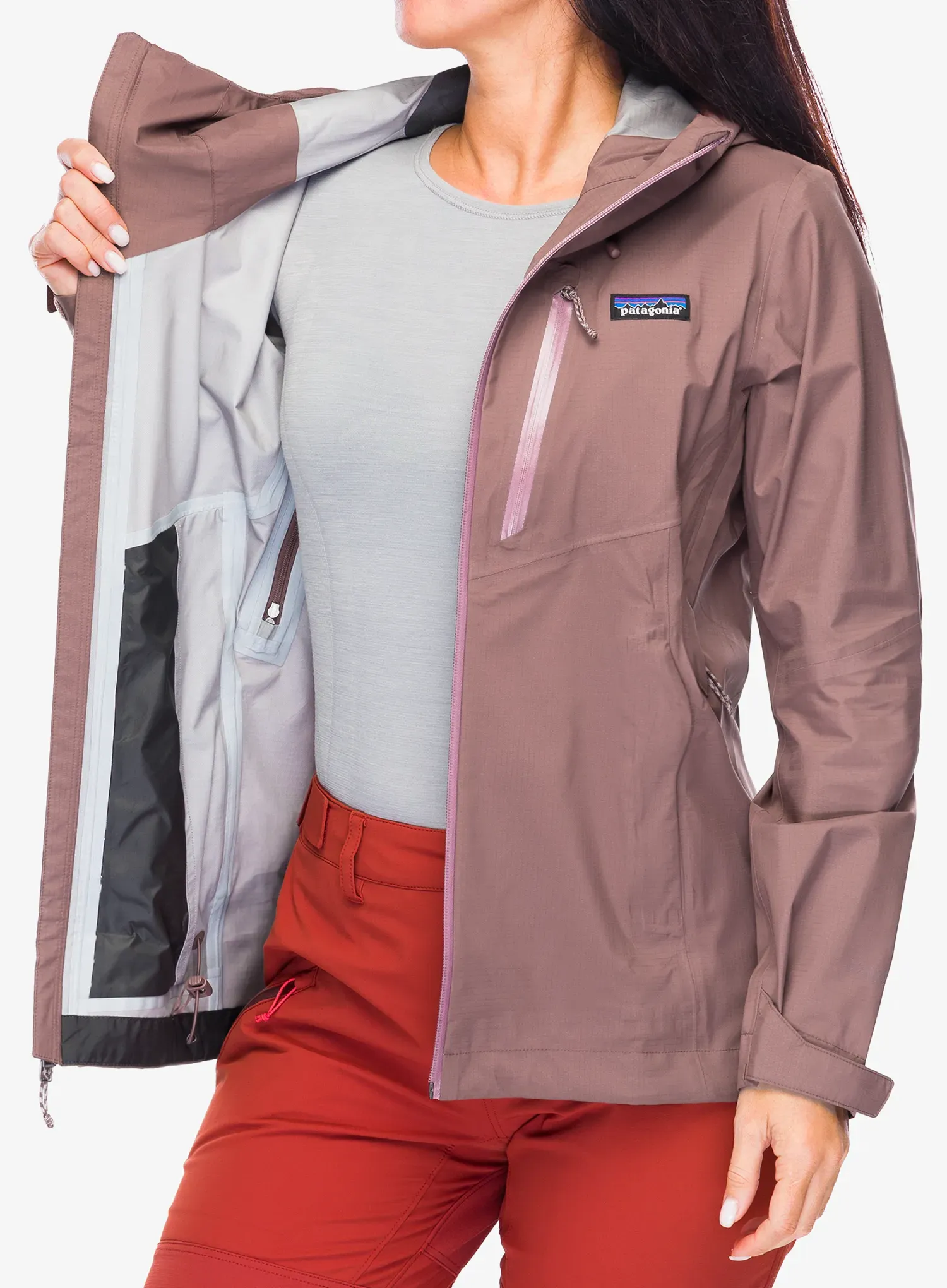 Ženska hardshell jakna Patagonia Granite Crest Jacket - dulse mauve
