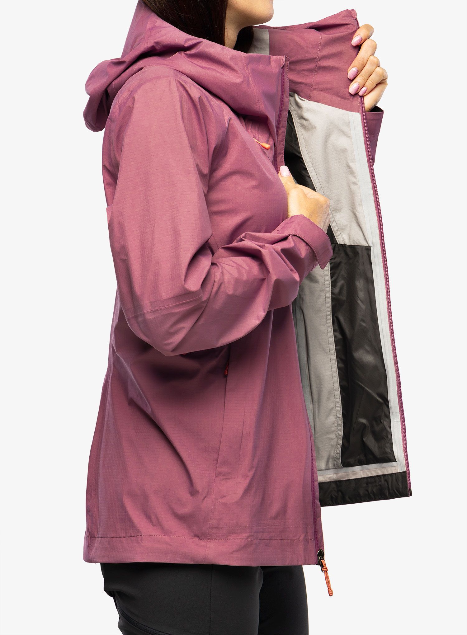 Ženska nepremočljiva jakna Patagonia Granite Crest Jacket  - evening mauve