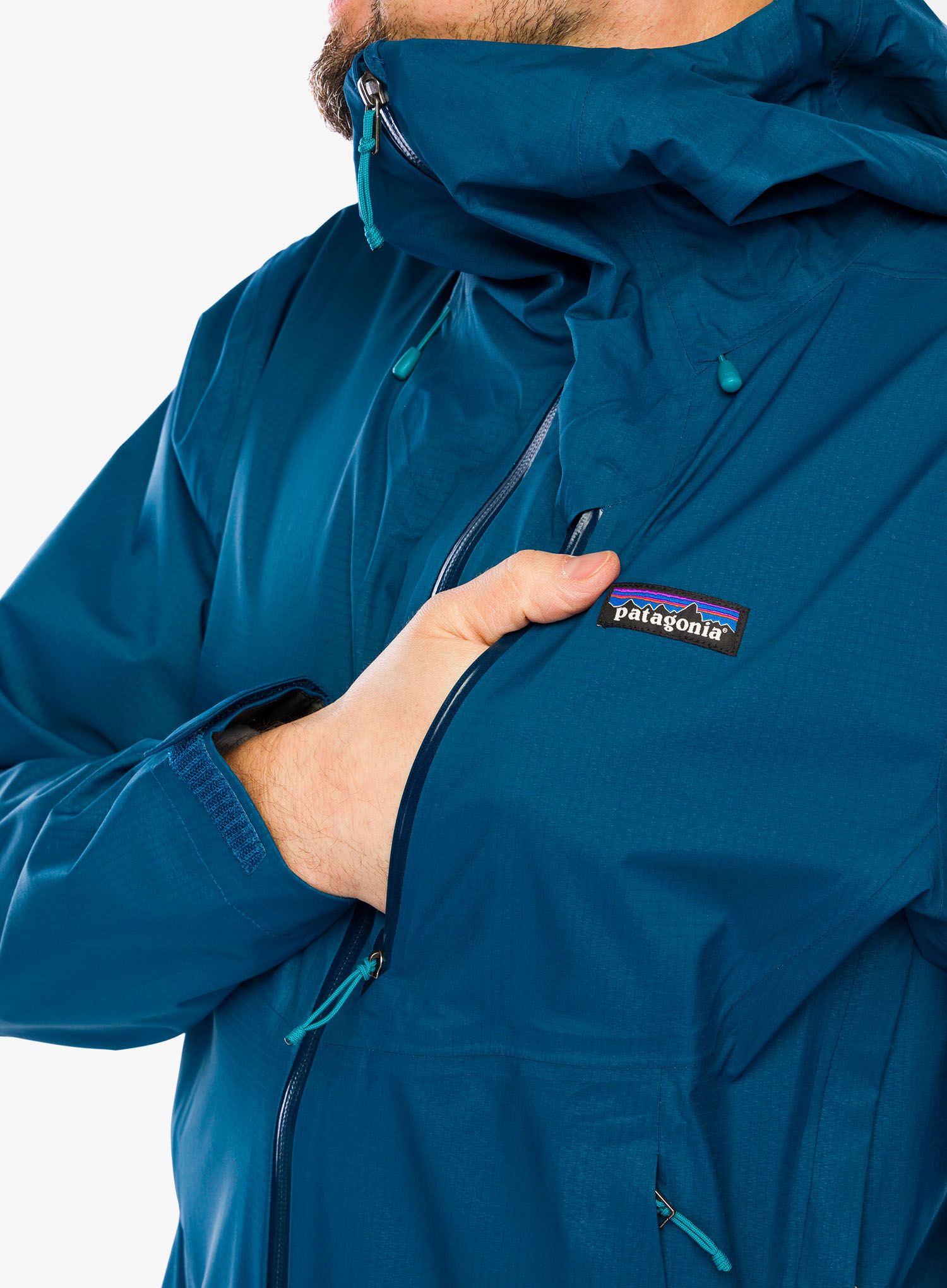 Nepremočljiva jakna Patagonia Granite Crest Jacket - lagom blue