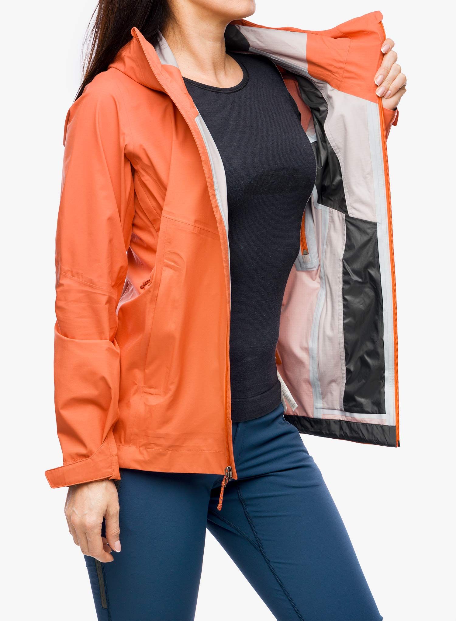 Ženska hardshell jakna Patagonia Granite Crest Jacket - pimento red