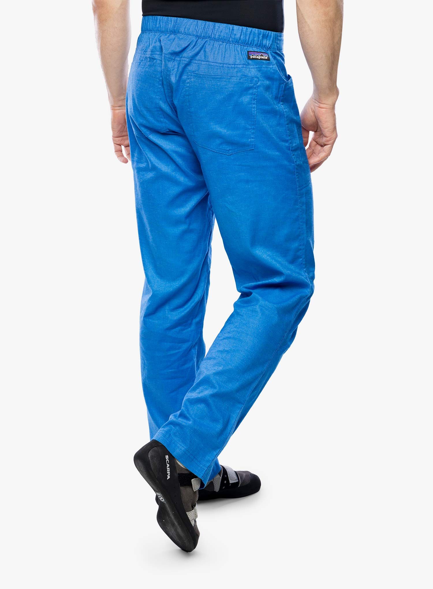 Hlače za plezanje Patagonia Hampi Rock Pants - endless blue