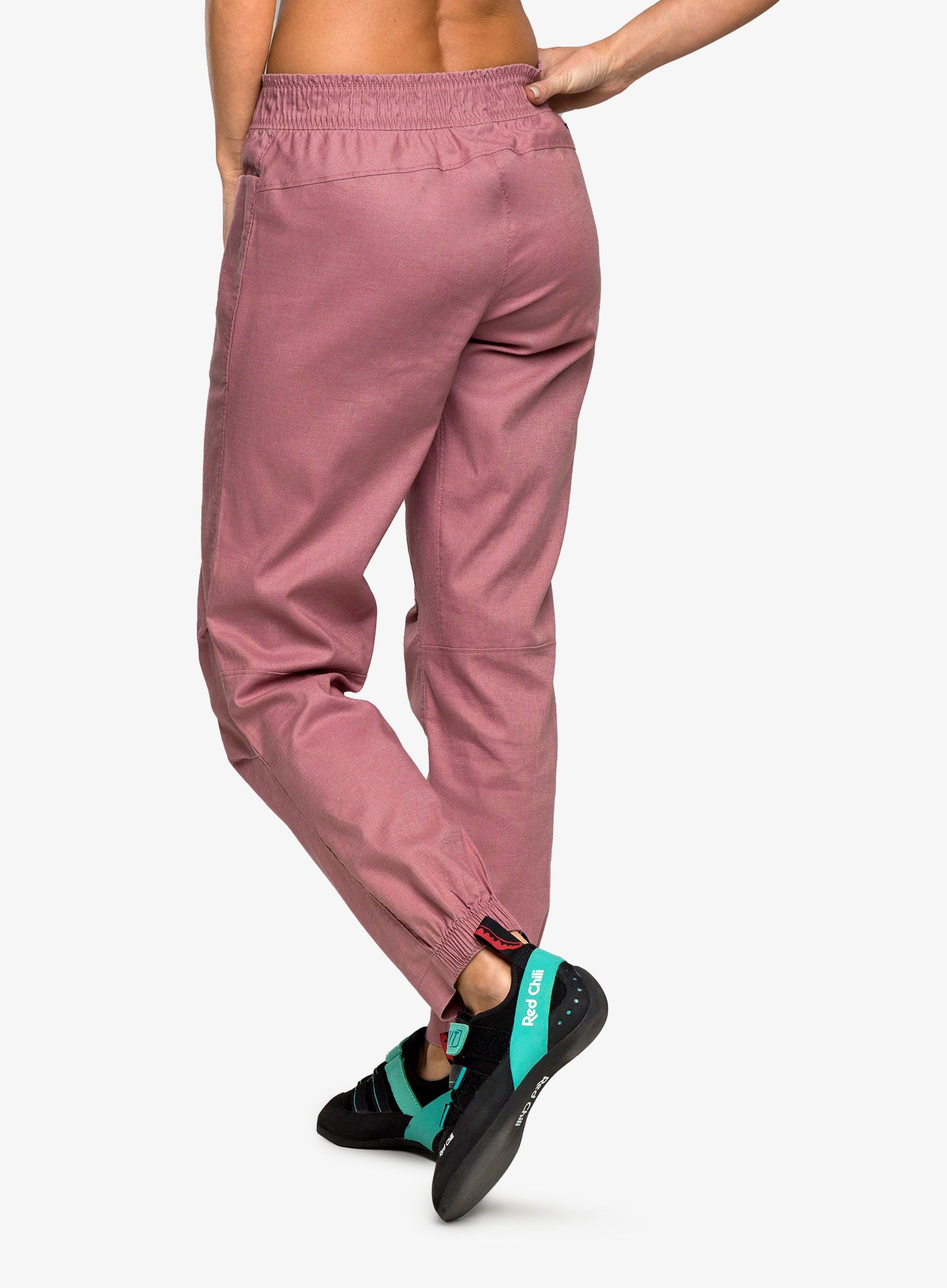 Ženske plezalne hlače Patagonia Hampi Rock Pants  - evening mauve