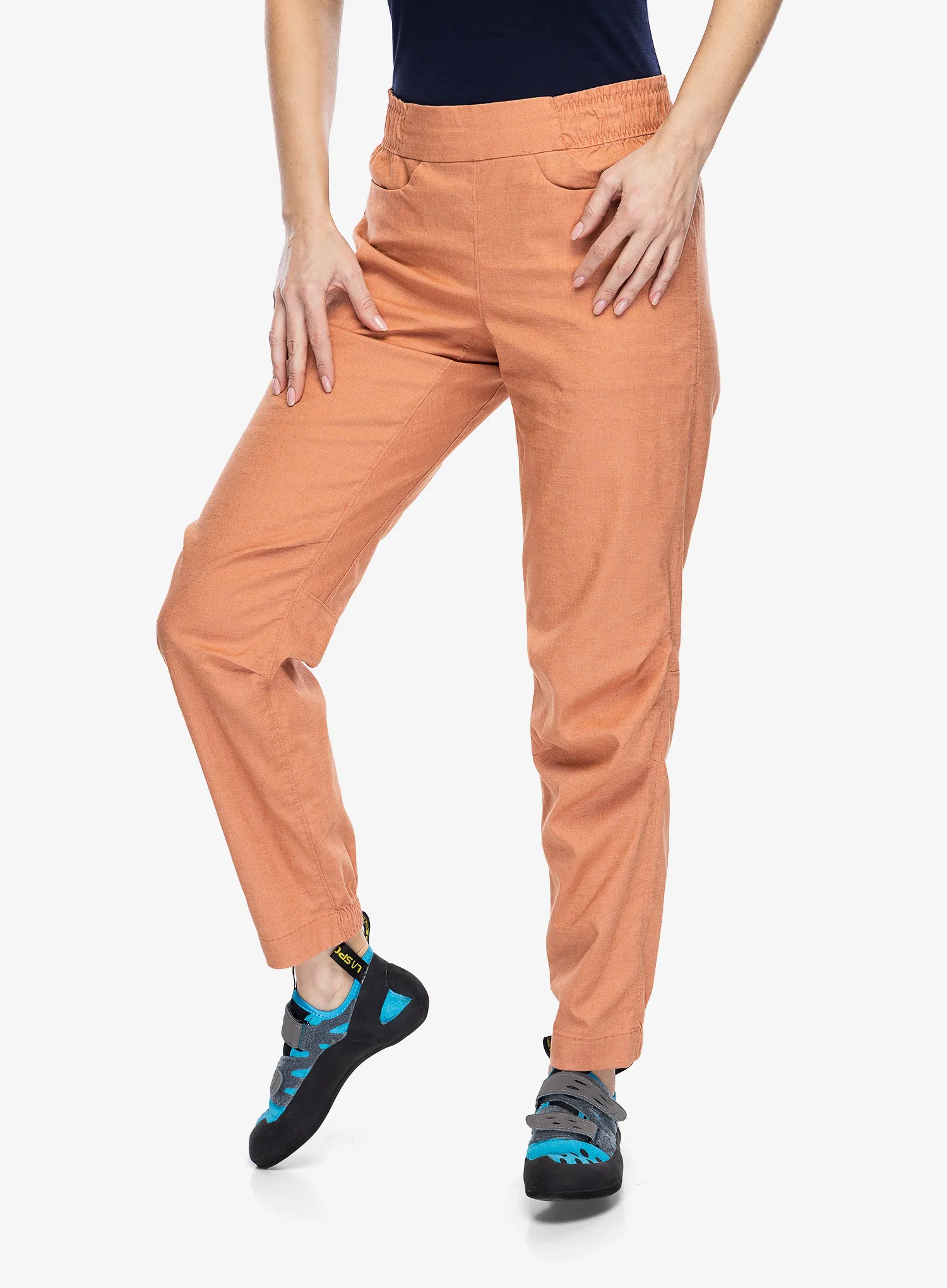 Ženske plezalne hlače Patagonia Hampi Rock Pants - sienna clay