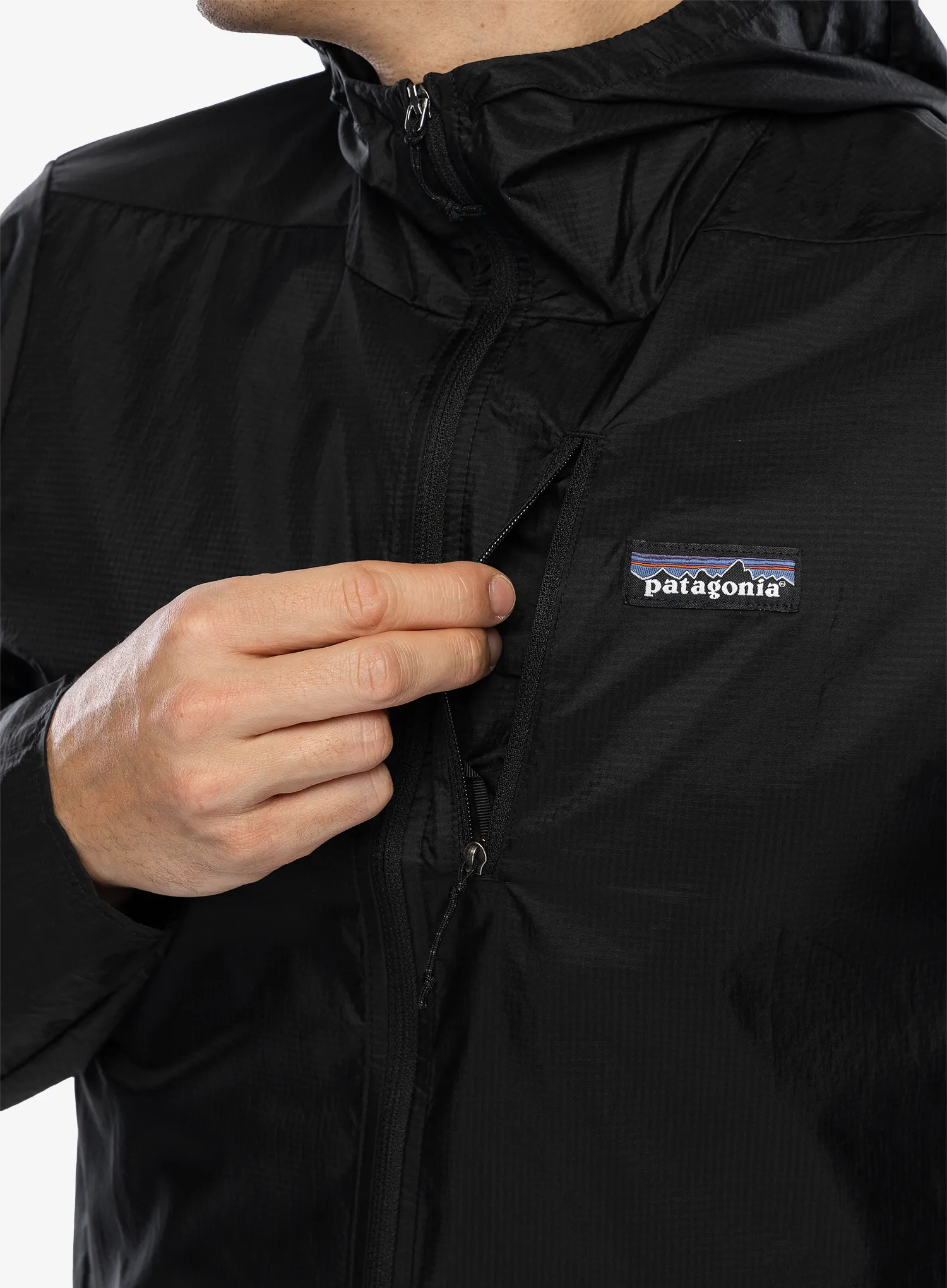Moška tekaška jakna Patagonia Houdini Jacket - black