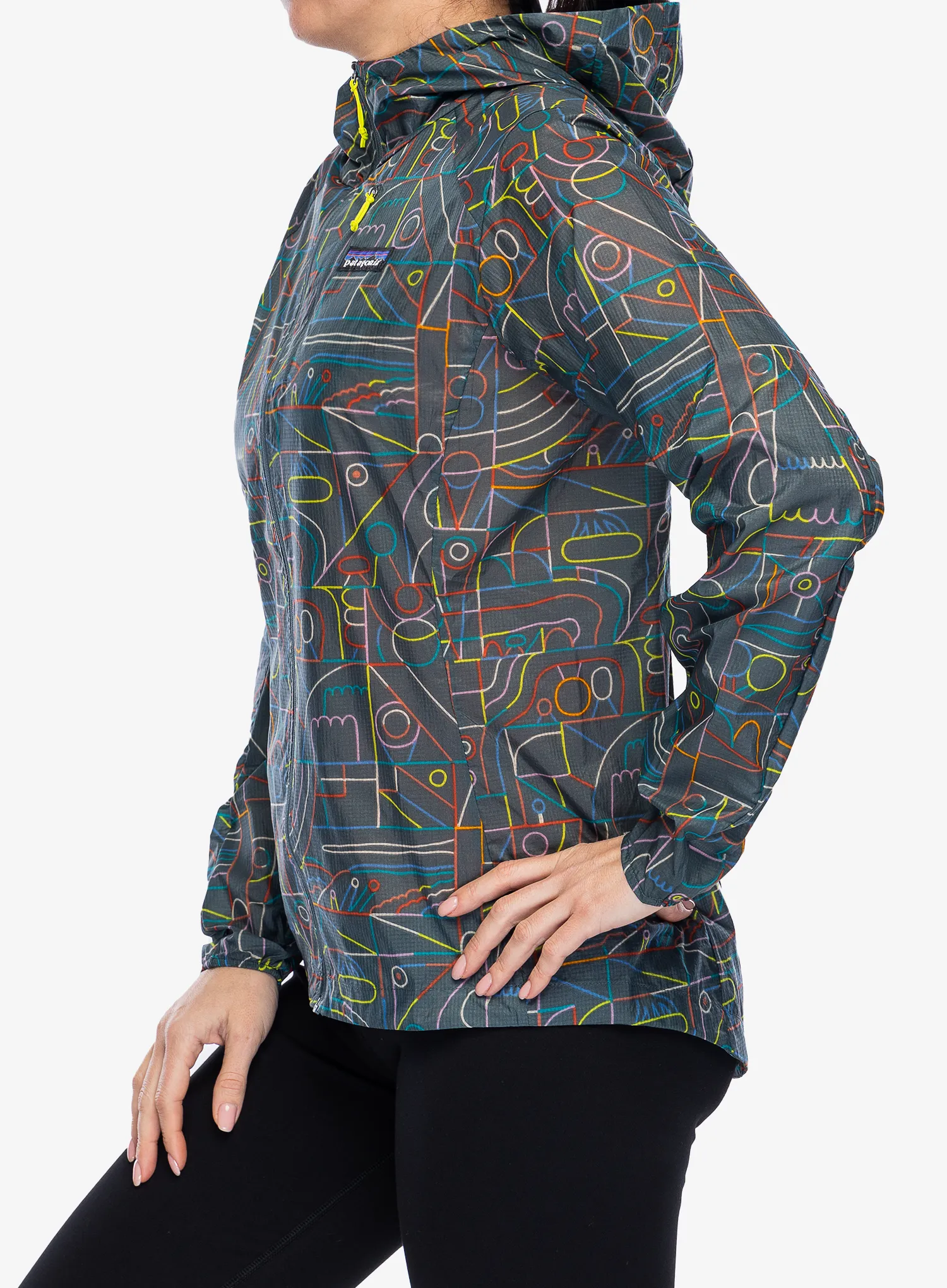 Ženska jakna Patagonia Houdini Jacket - lose yourself out nouveau grn