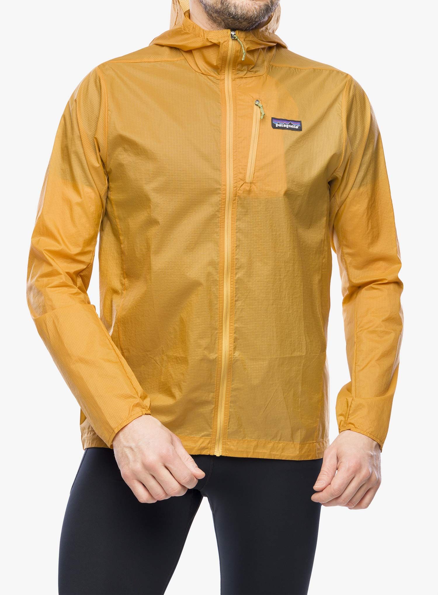 Jakna za tek Patagonia Houdini Jacket - pufferfish gold