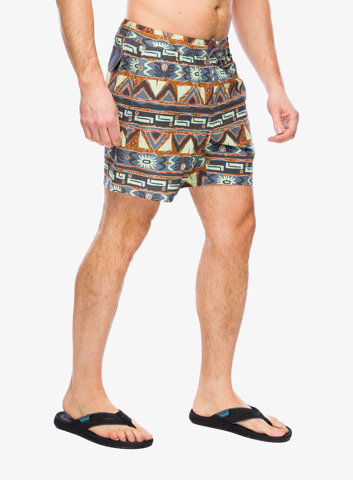 Moške kratke hlače Patagonia Hydropeak Volley Shorts 16 - high hopes/forge grey
