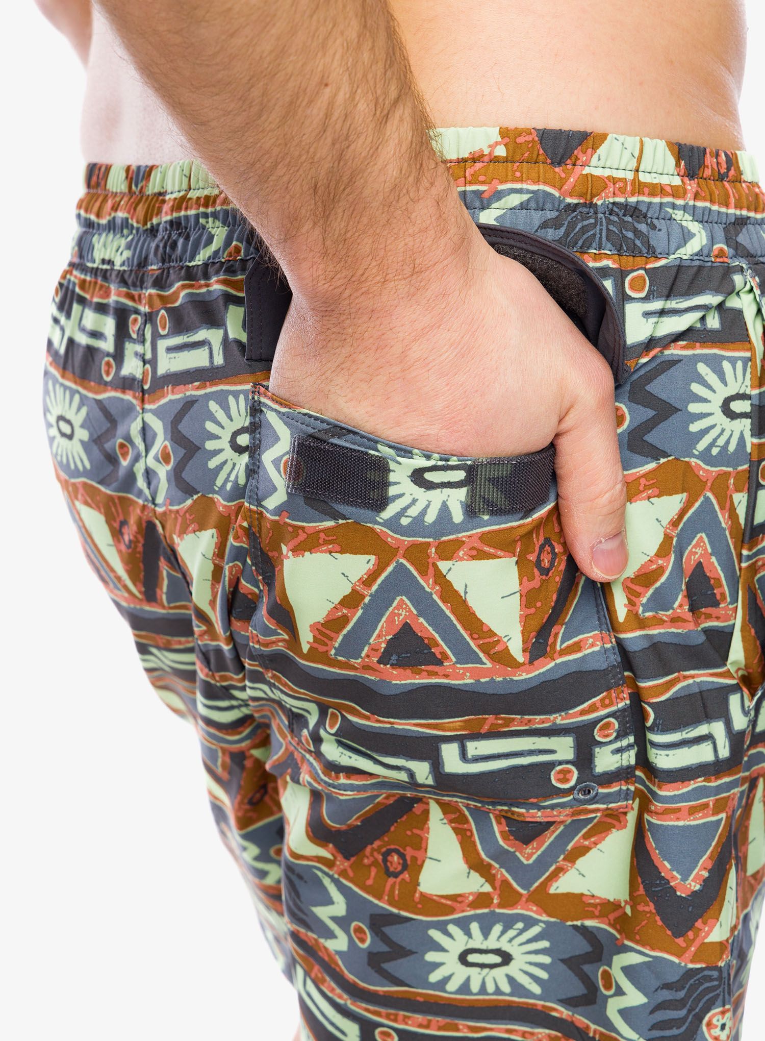 Moške kratke hlače Patagonia Hydropeak Volley Shorts 16 - high hopes/forge grey