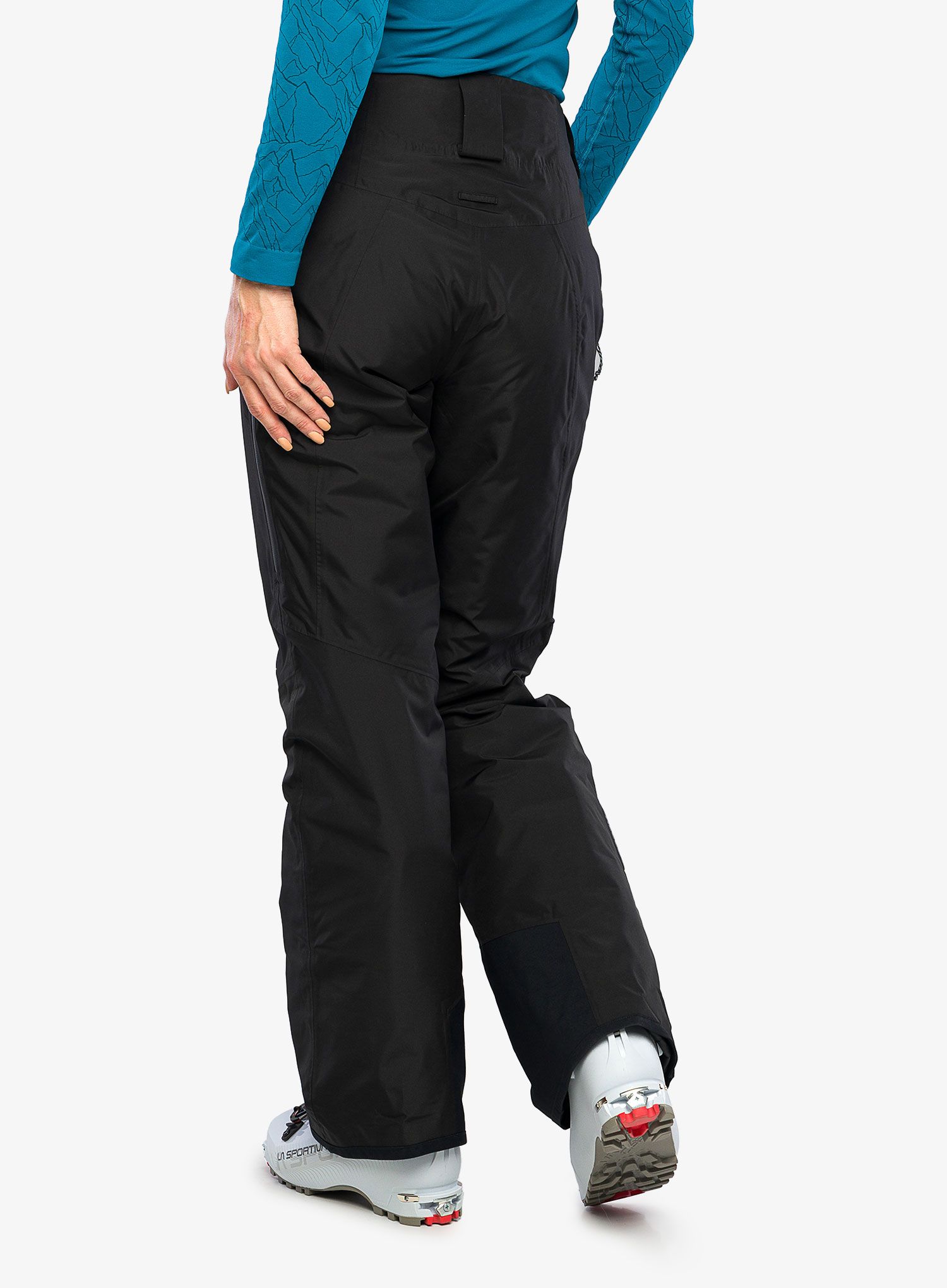 Ženske hlače Patagonia Insulated Powder Town Pants - black