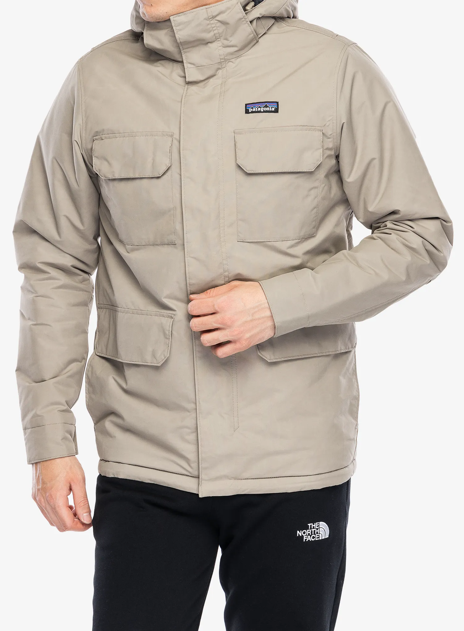 Sintetična jakna Patagonia Isthmus Parka - seabird grey