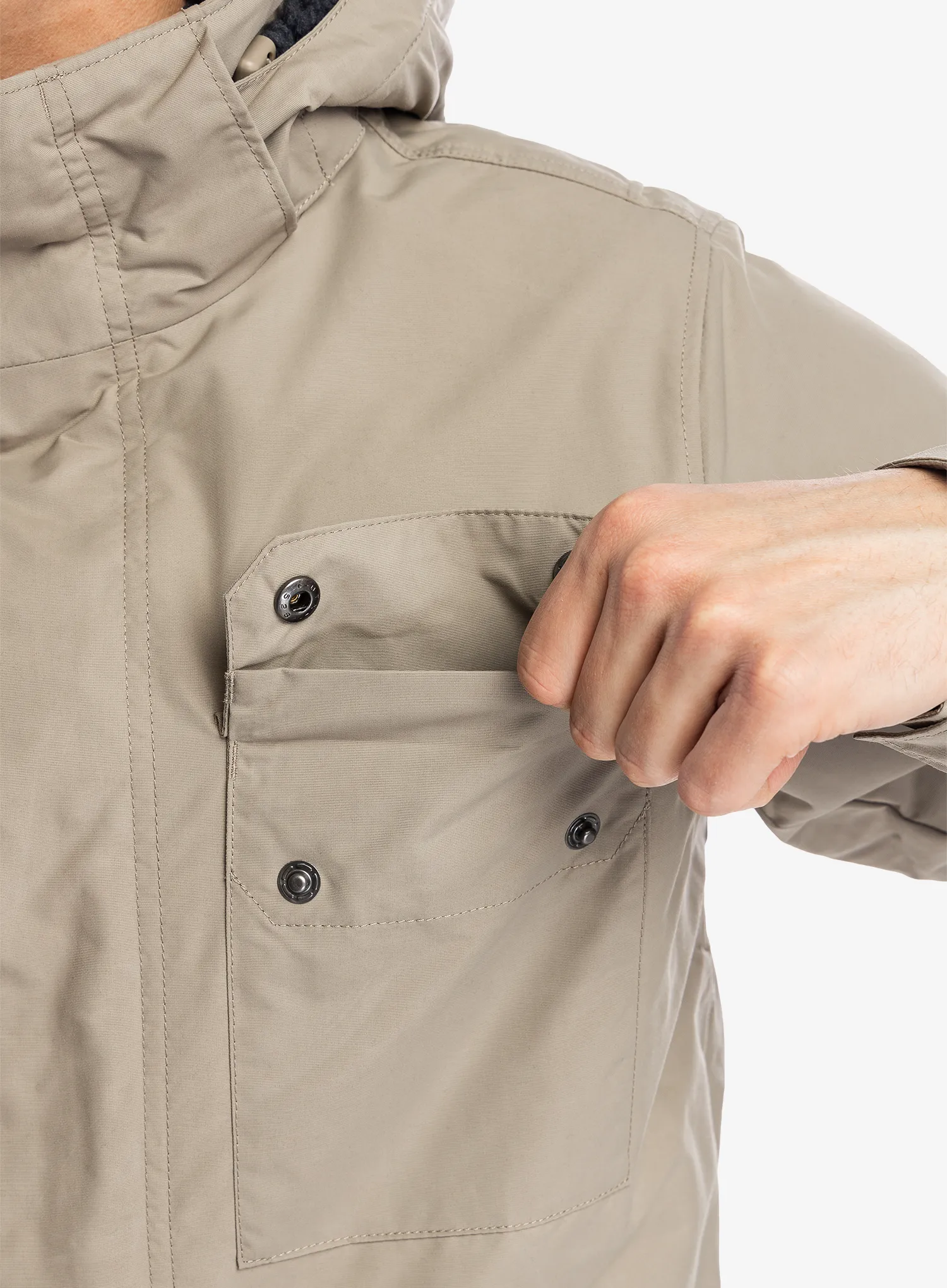 Sintetična jakna Patagonia Isthmus Parka - seabird grey