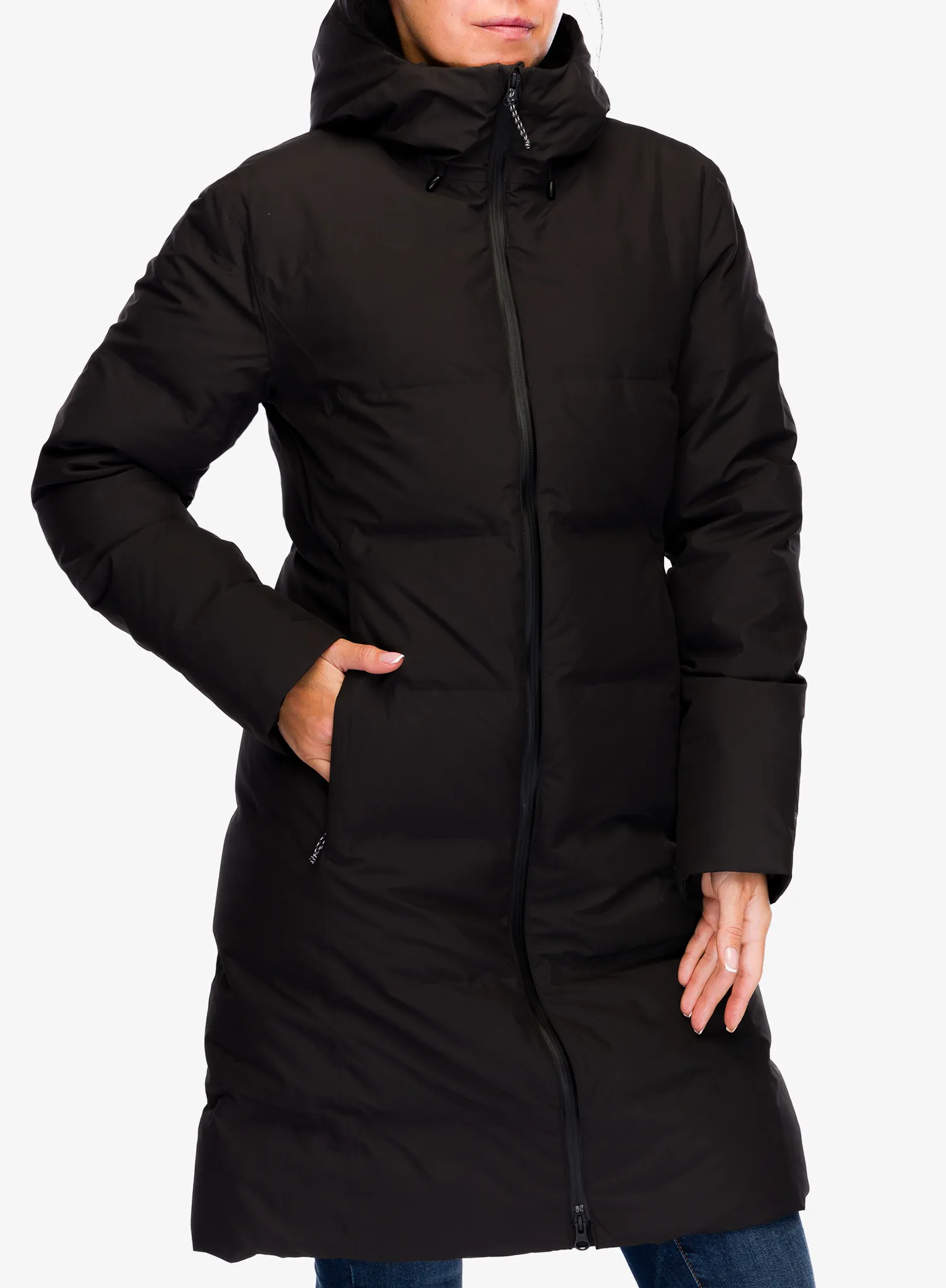 Puhast plašč Patagonia Jackson Glacier Parka - black