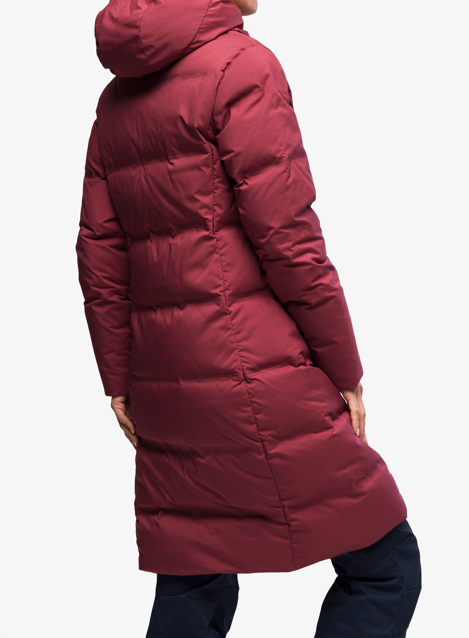 Puhast plašč Patagonia Jackson Glacier Parka - carmine red