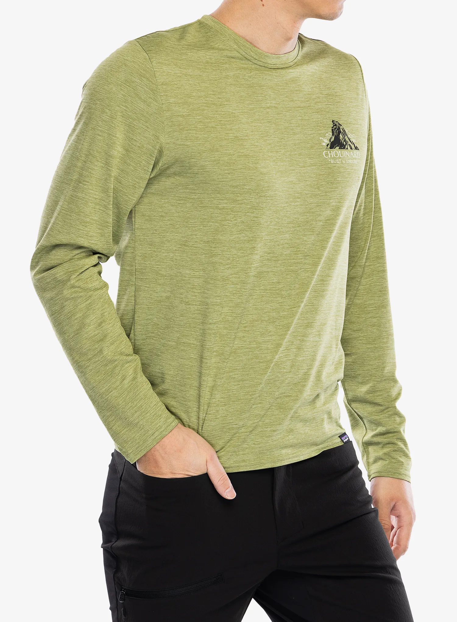 Majica z dolgimi rokavi Patagonia L/S Cap Cool Daily Graphic Shirt Lands - crest/green