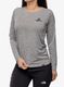 Ženska jopica brez kapuce Patagonia L/S Cap Cool Daily Graphic Shirt Lands - crest/grey