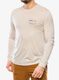 Puloverji brez kapuce Patagonia L/S Cap Cool Merino Graphic Shirt - 73 skyline/pumice