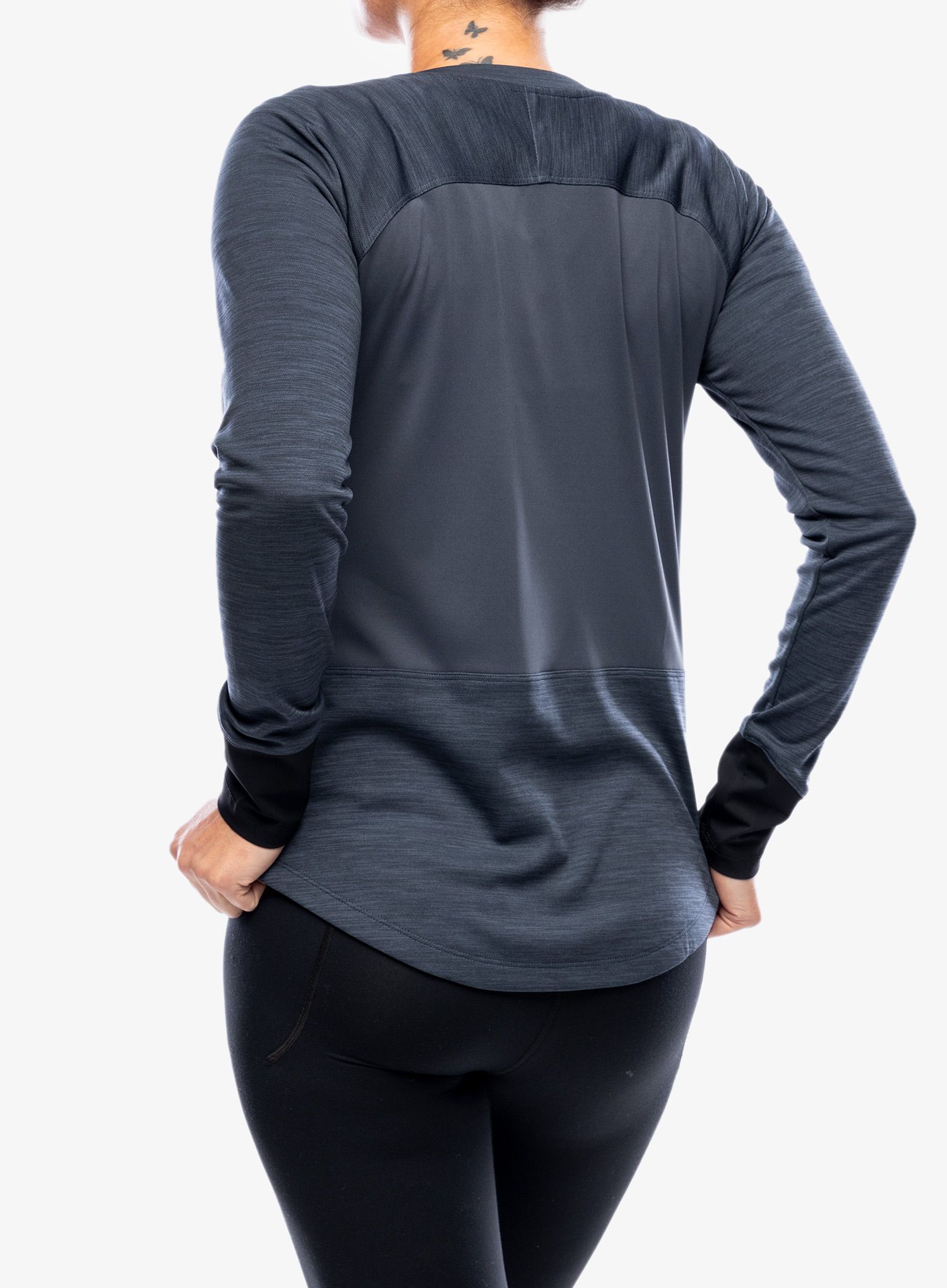 Ženska kolesarska jopa Patagonia L/S Dirt Craft Jersey  - smolder blue