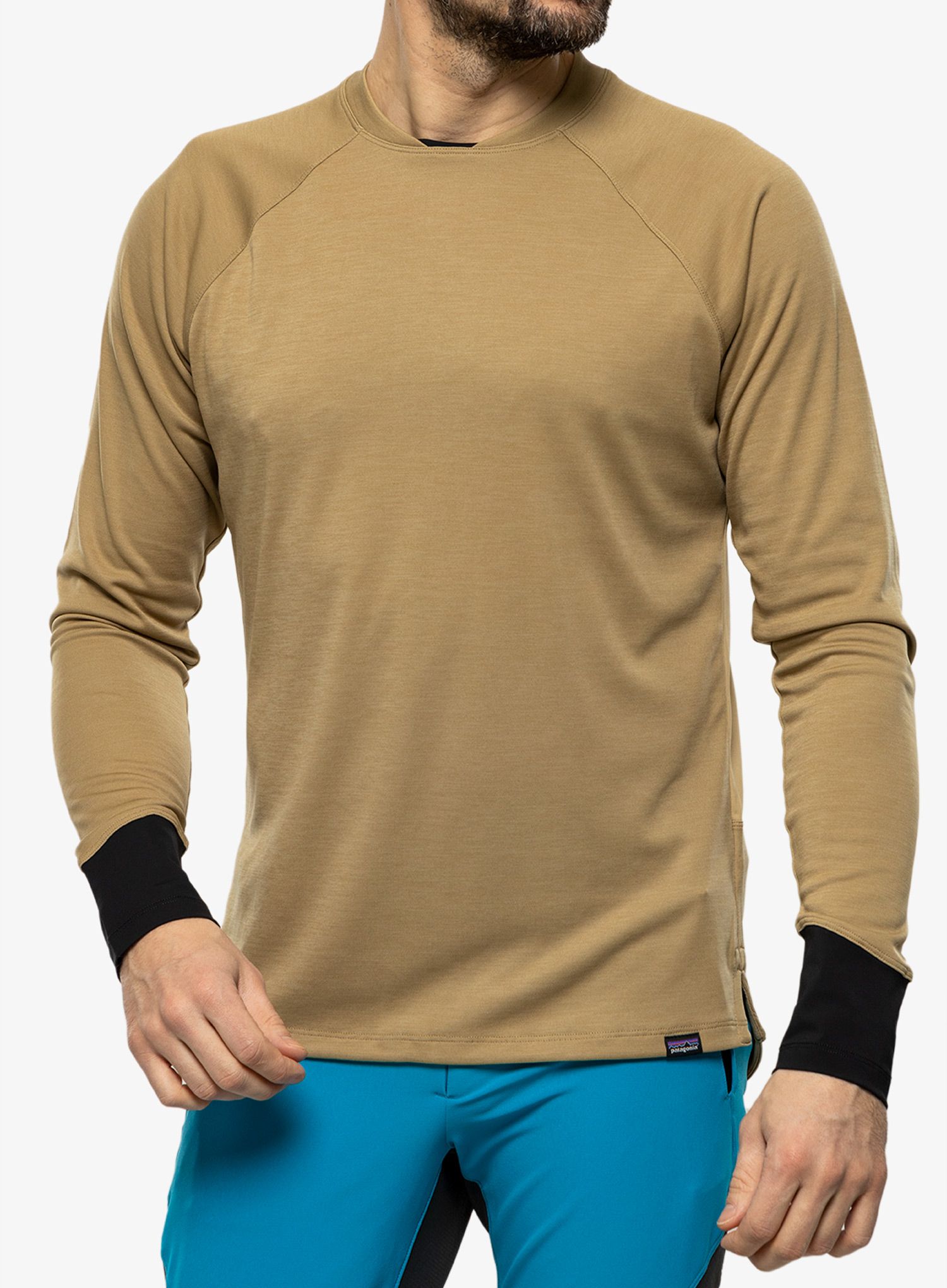 Kolesarska jopa Patagonia L/S Dirt Craft Jersey - classic tan