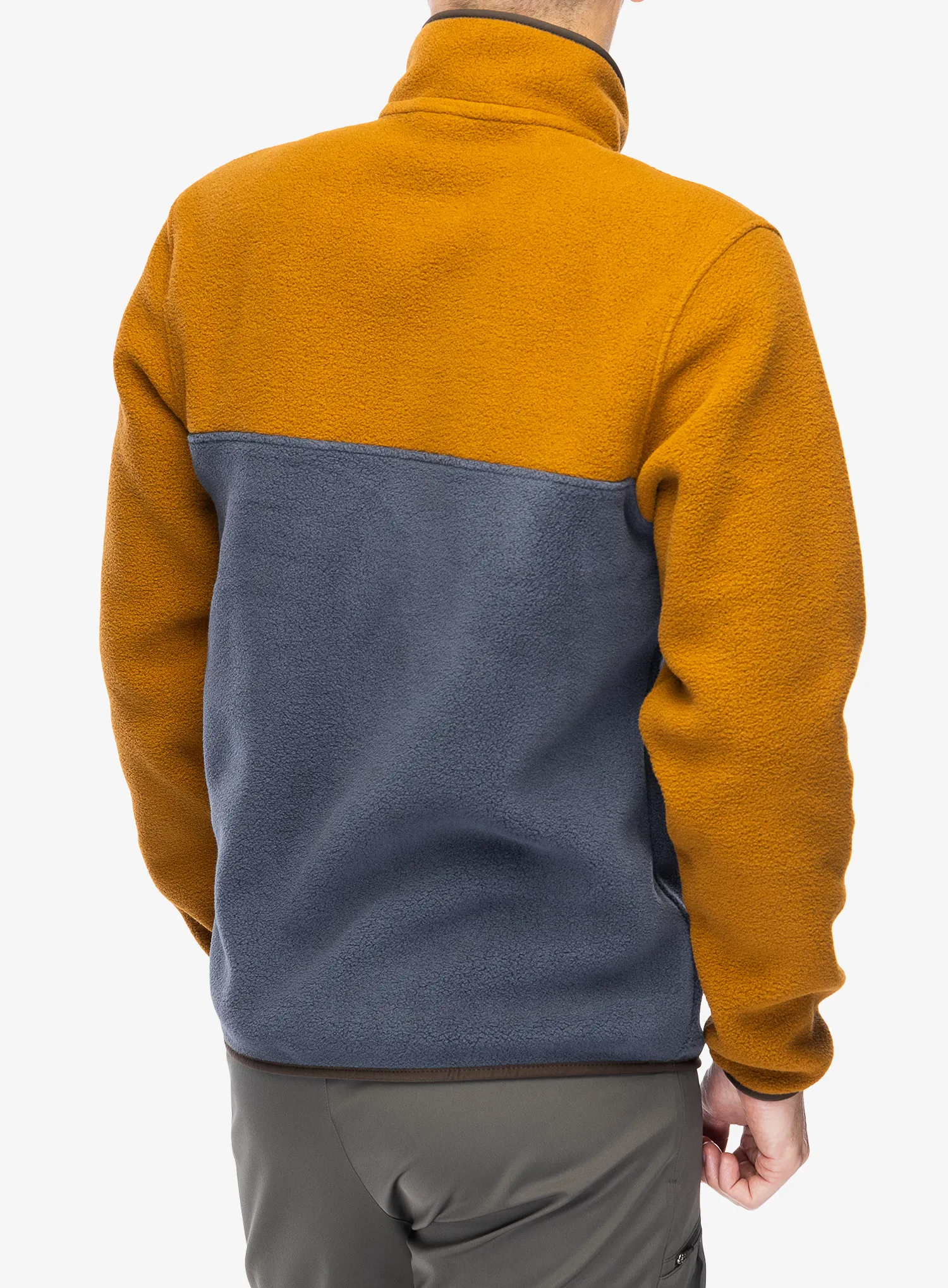 Puloverji brez kapuce Patagonia Lightweight Synch Snap-T Pullover - shelter brown