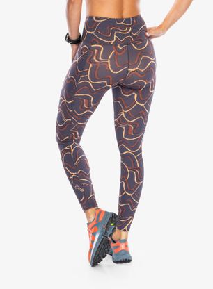 Ženske pajkice Patagonia Maipo 7/8 Stash Tights - currents smolder blue