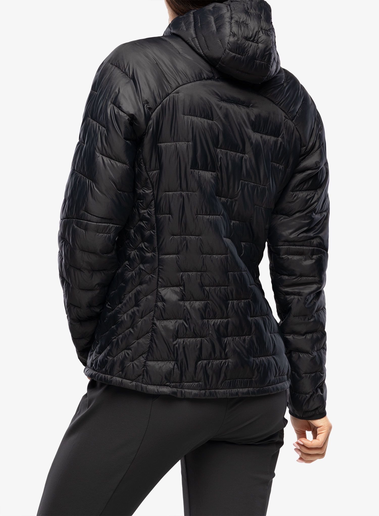 Ženska sintetična jakna Patagonia Micro Puff Hoody - black