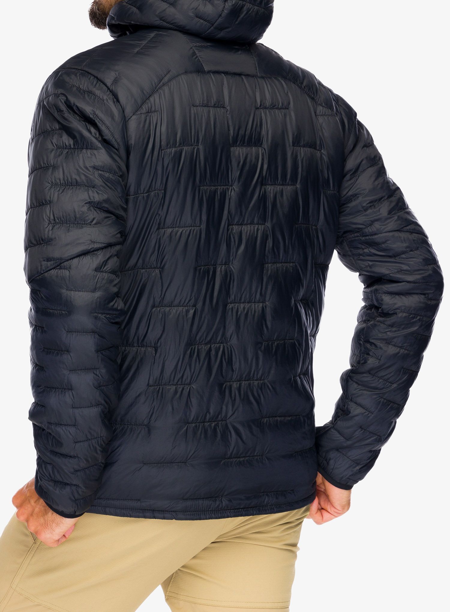 Moška jakna Patagonia Micro Puff Hoody - black