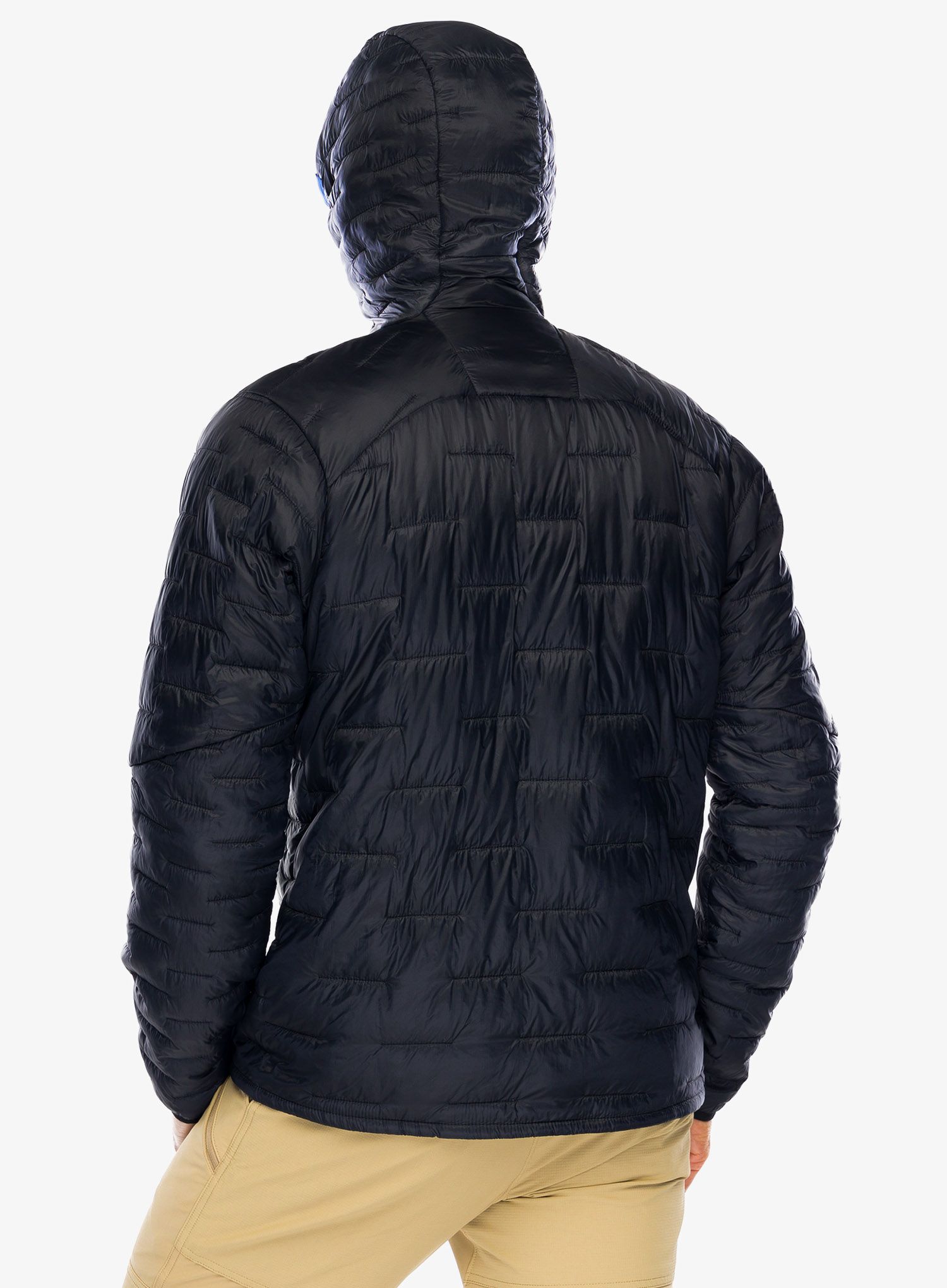 Moška jakna Patagonia Micro Puff Hoody - black