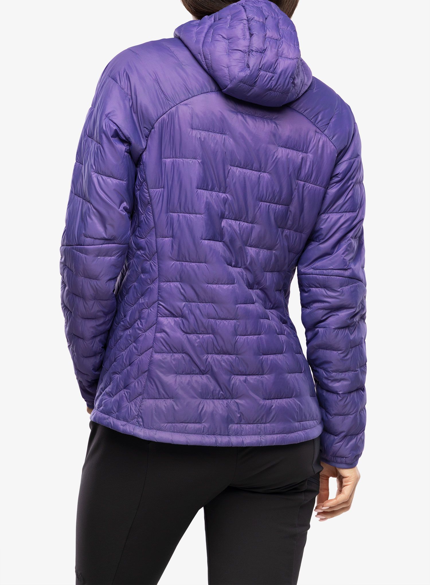 Ženska sintetična jakna Patagonia Micro Puff Hoody - perennial purple