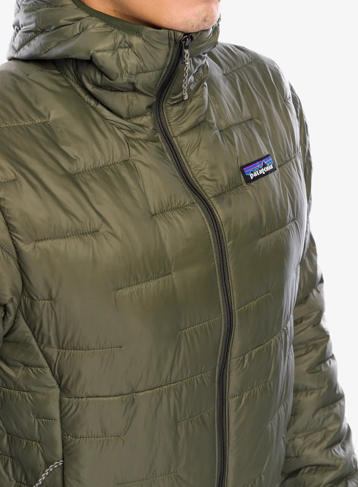 Sintetična jakna Patagonia Micro Puff Hoody - pine needle green